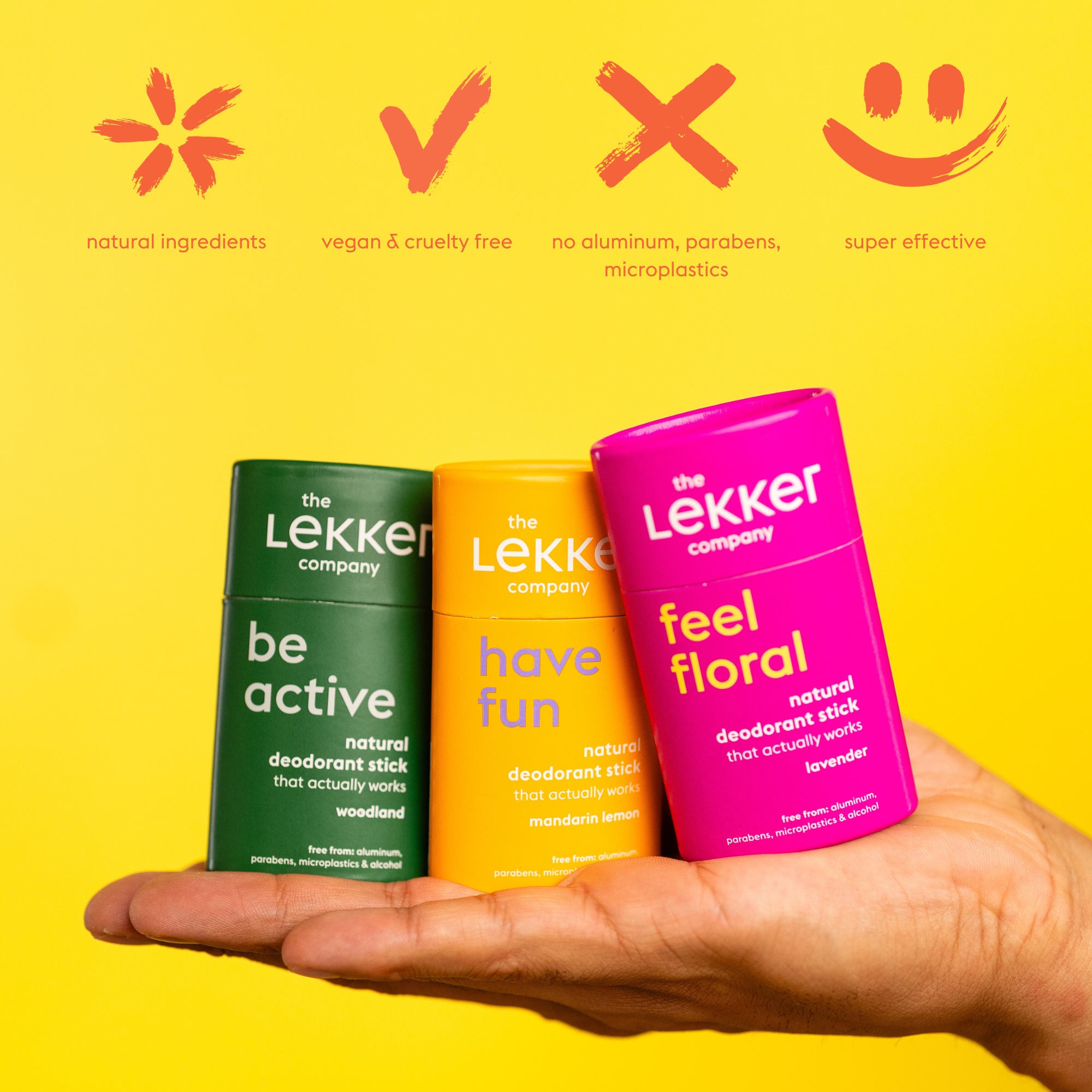 Deodorant Stick, Be Active, Travel Sizes, 8 g.