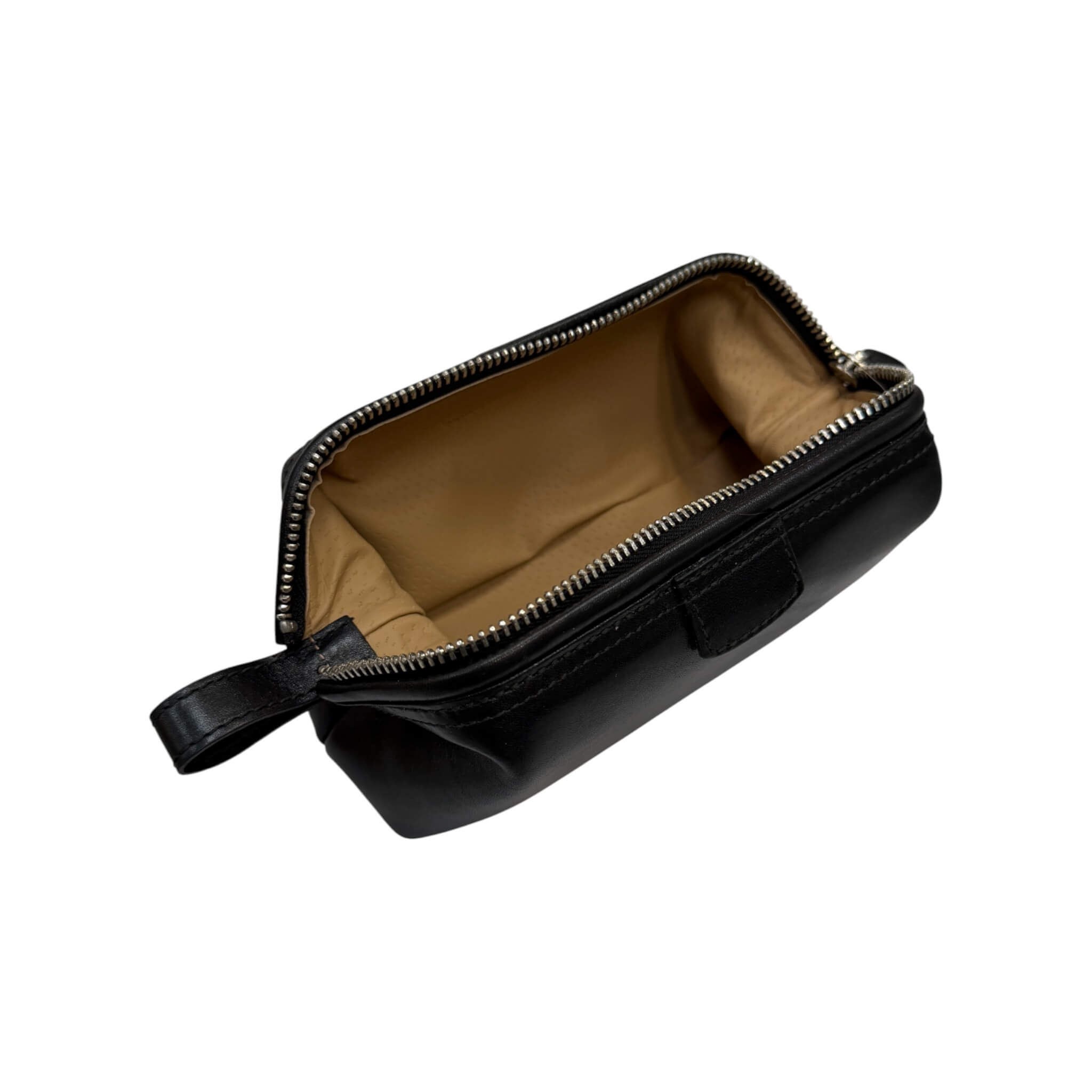 Toiletry bag, Small, Leather