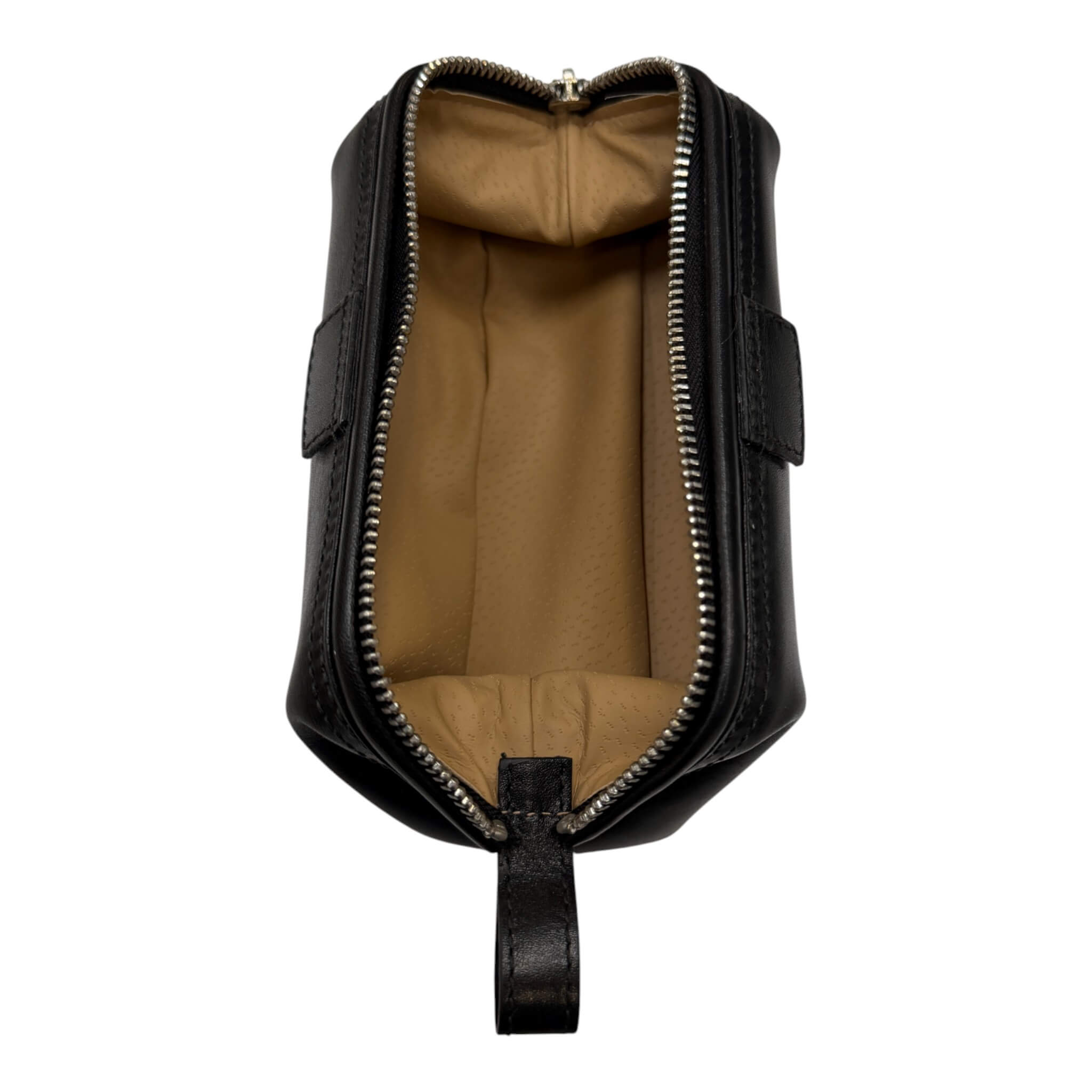Toiletry bag, Small, Leather