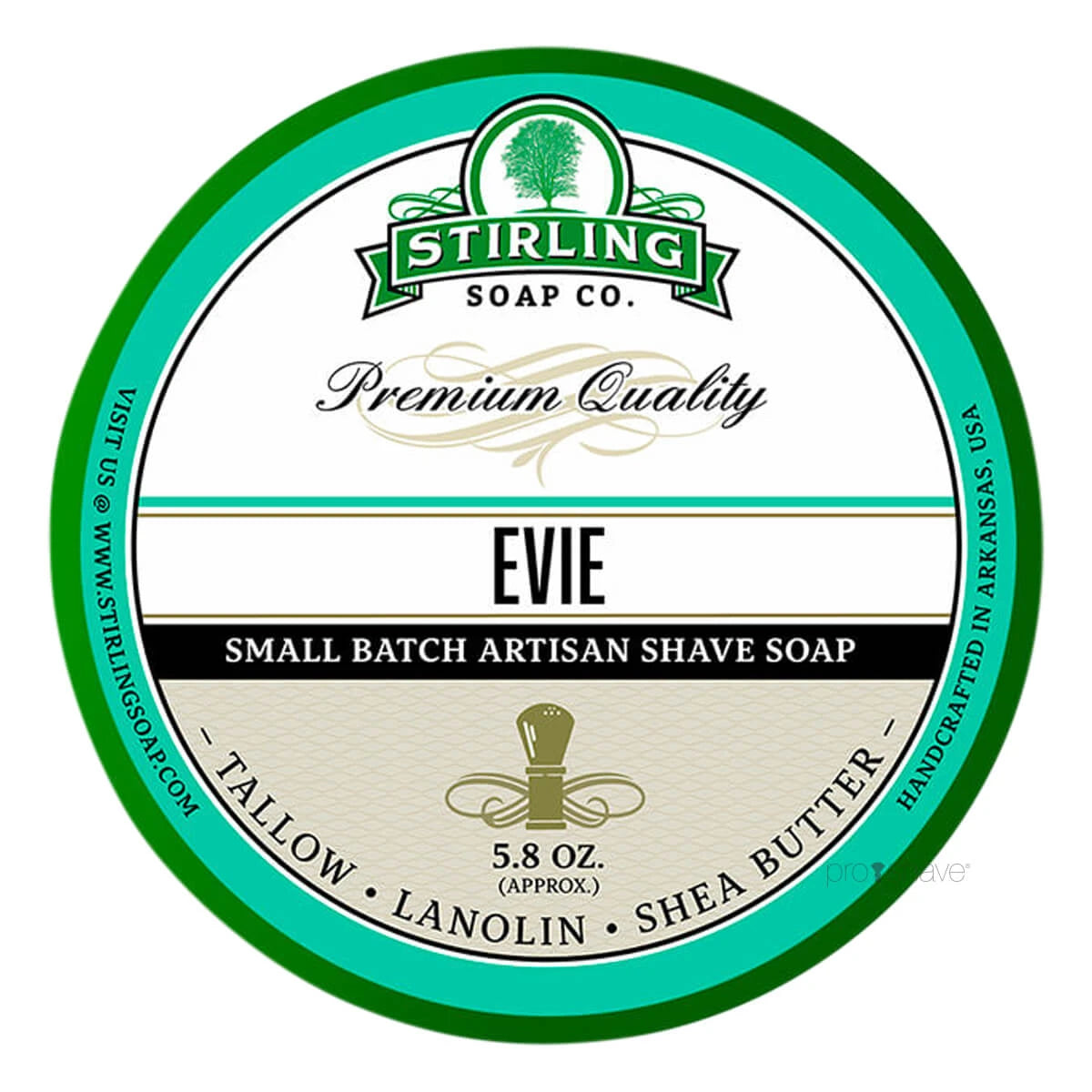 Shaving soap, Evie, 170 ml.