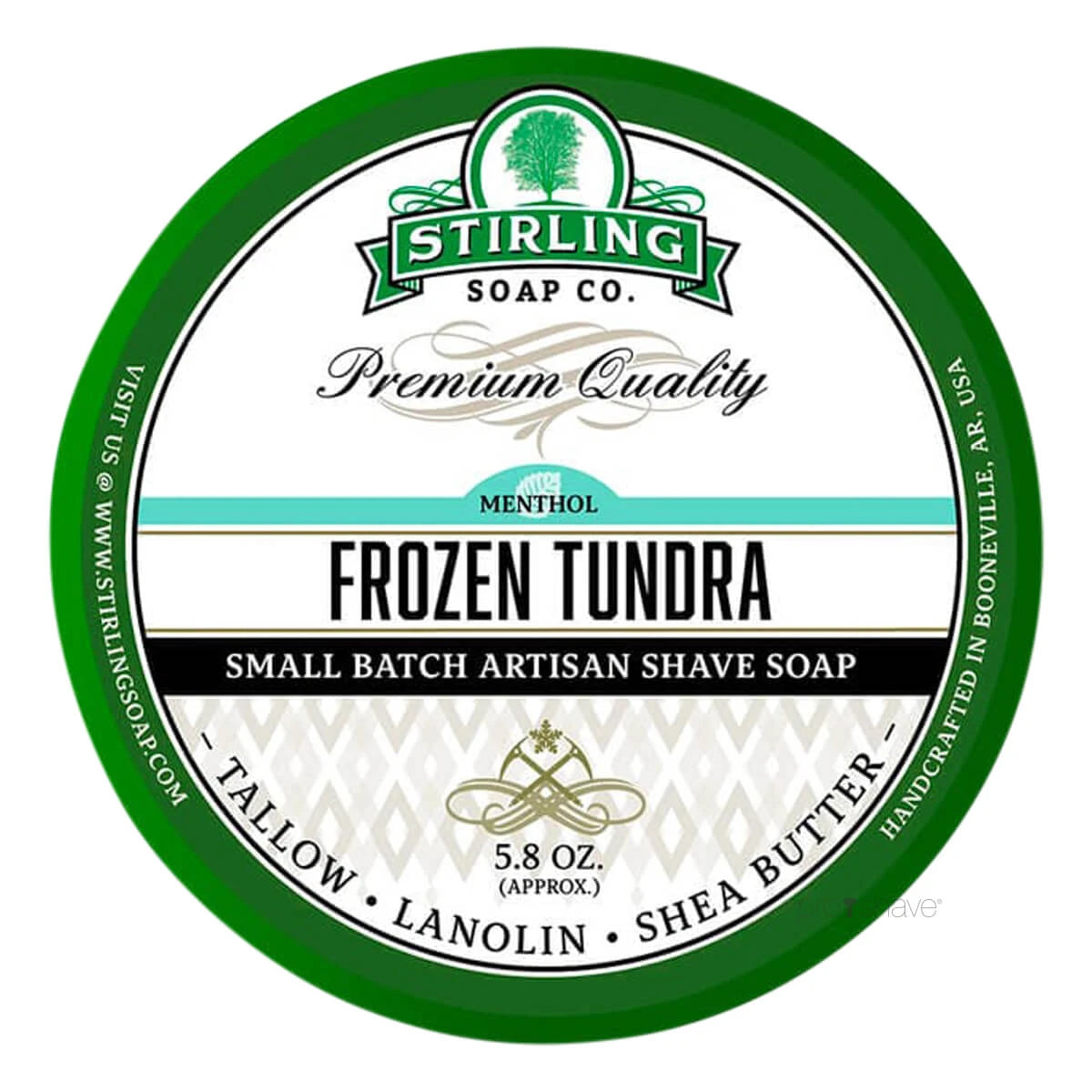 Shaving soap, Frozen Tundra, 170 ml.
