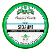 Shaving soap, Glacial Spearmint, 170 ml.