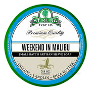 Shaving soap, Weekend in Malibu, 170 ml.