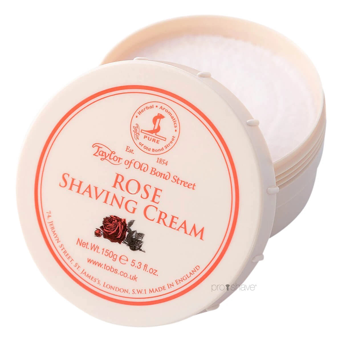 Shaving cream, Rose, 150 gr.