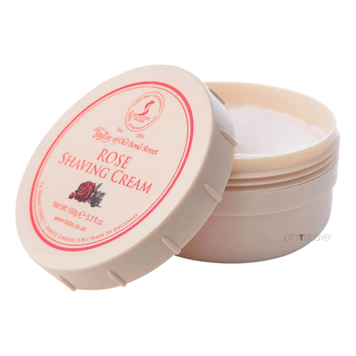Shaving cream, Rose, 150 gr.