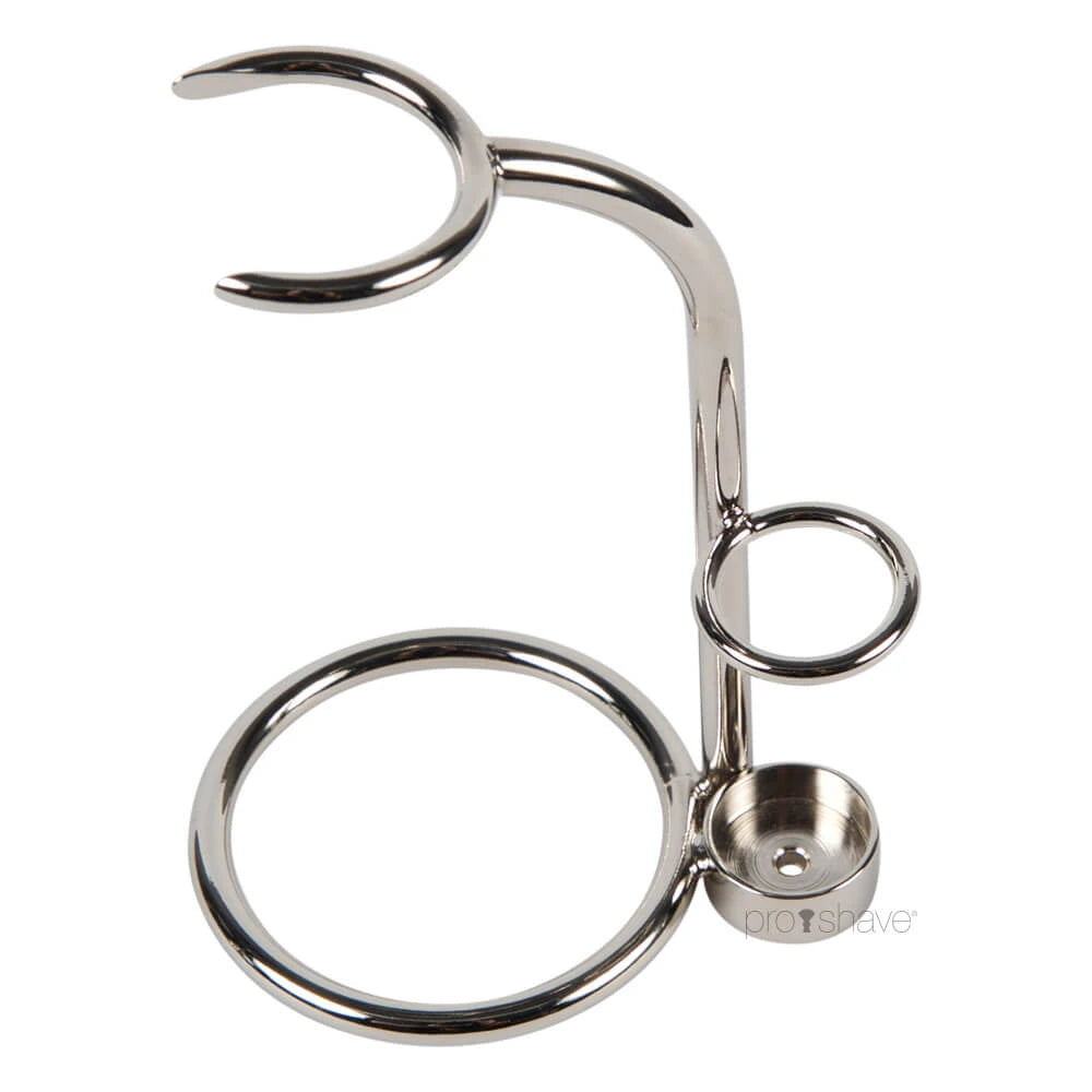 Holder for shaving brush and Shaver