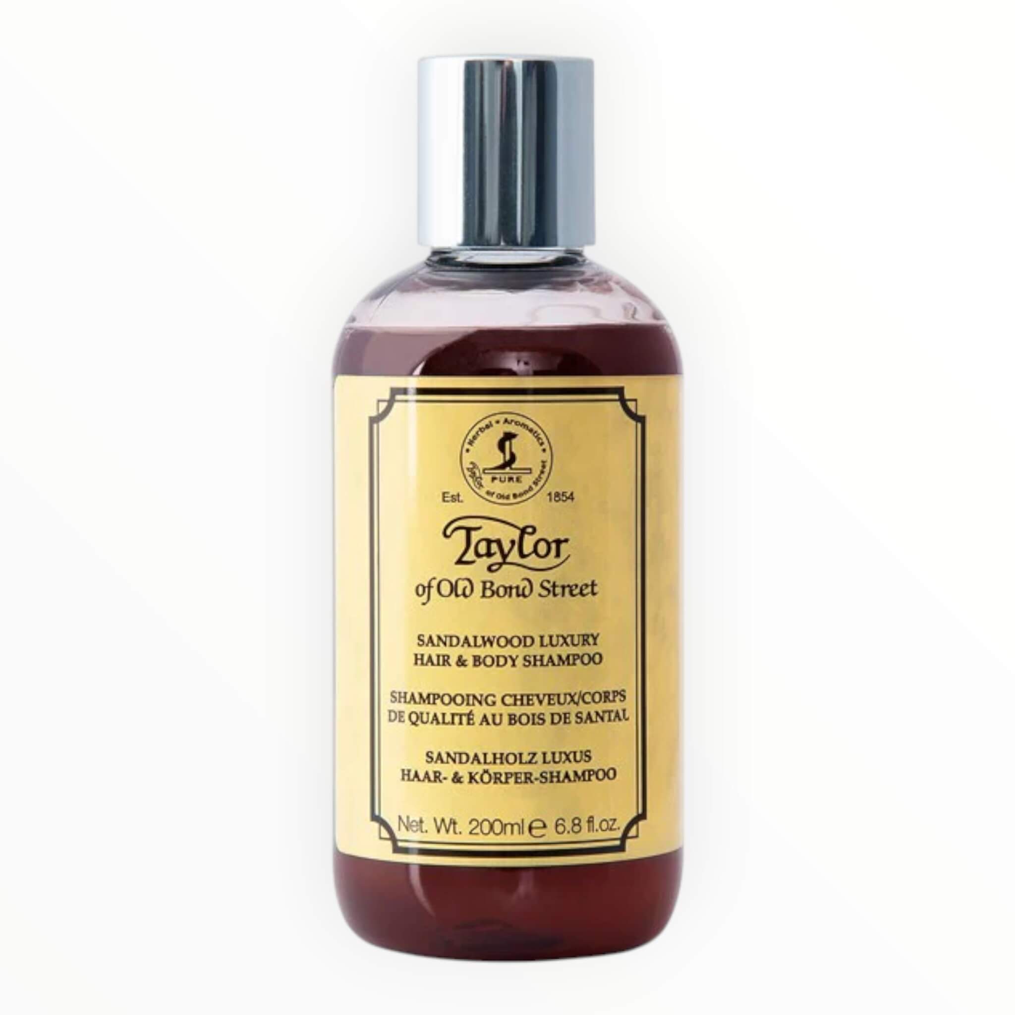 Hair & Body Shampoo, Sandalwood, 200 ml.