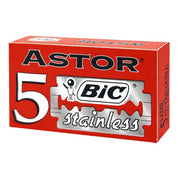 Stainless DE razor blades, 2x5 pcs (10 pcs)