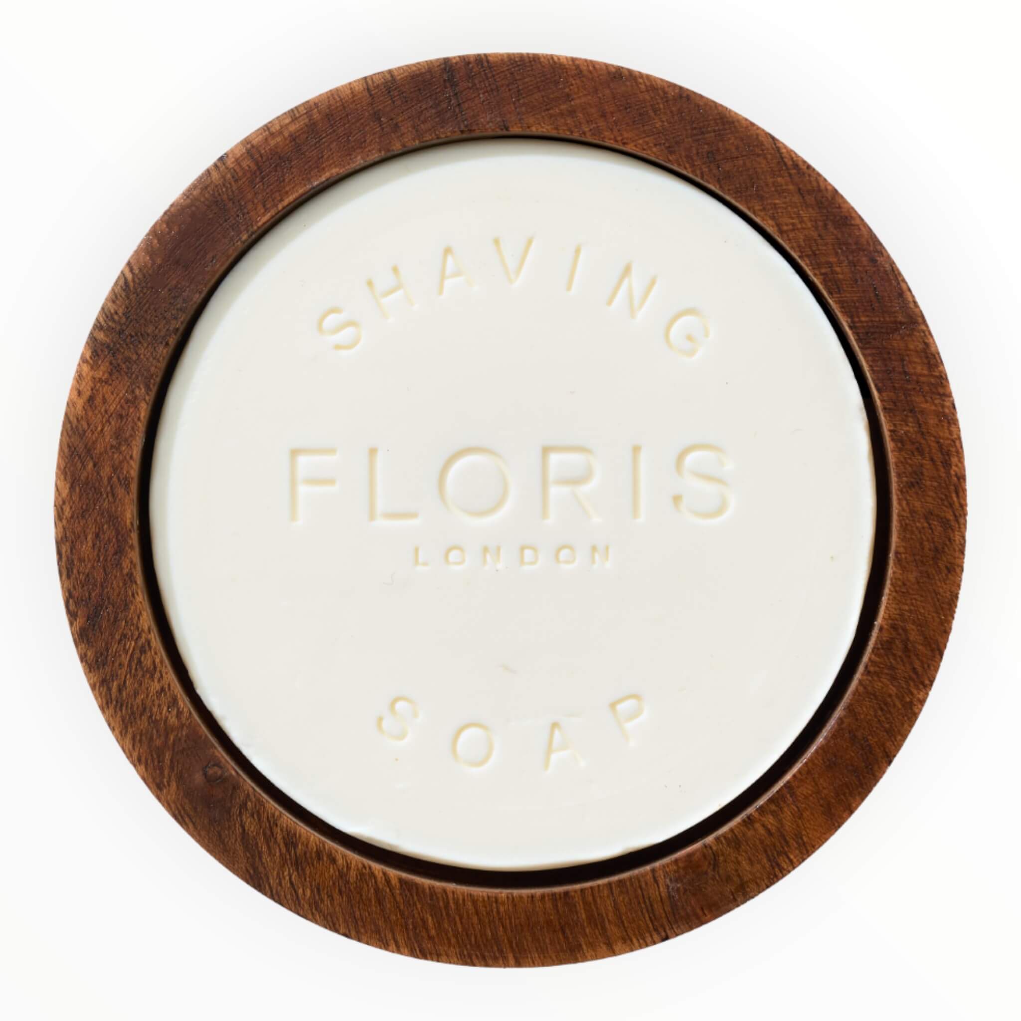 Santal, Shaving Soap in a Wooden Bowl, 100 gr.