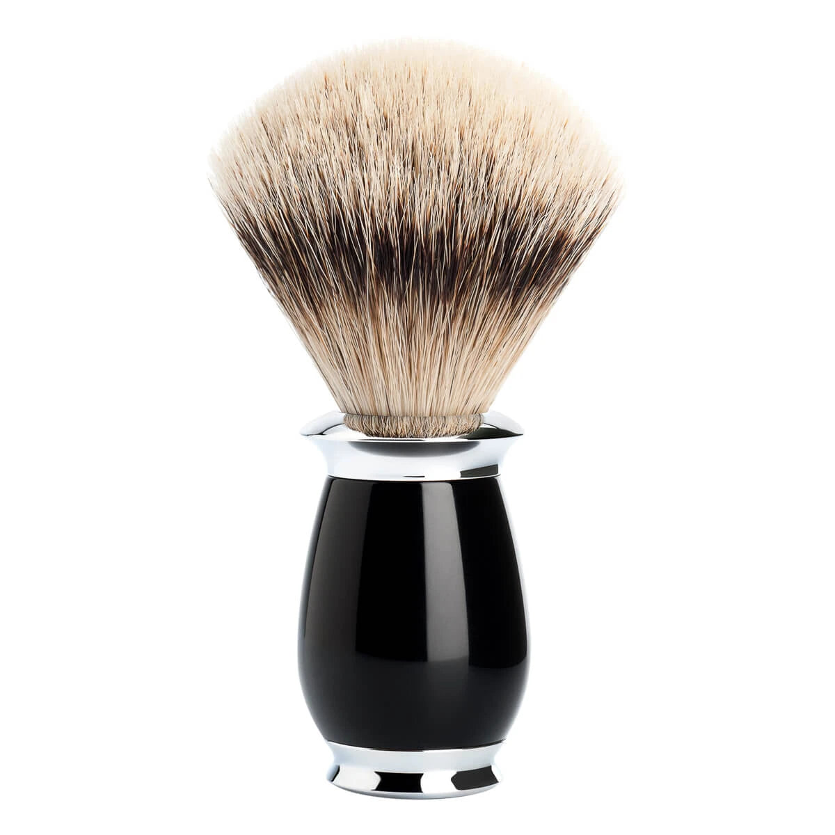 Silvertip Shaving Brush, 21 mm, Purist, Black Resin