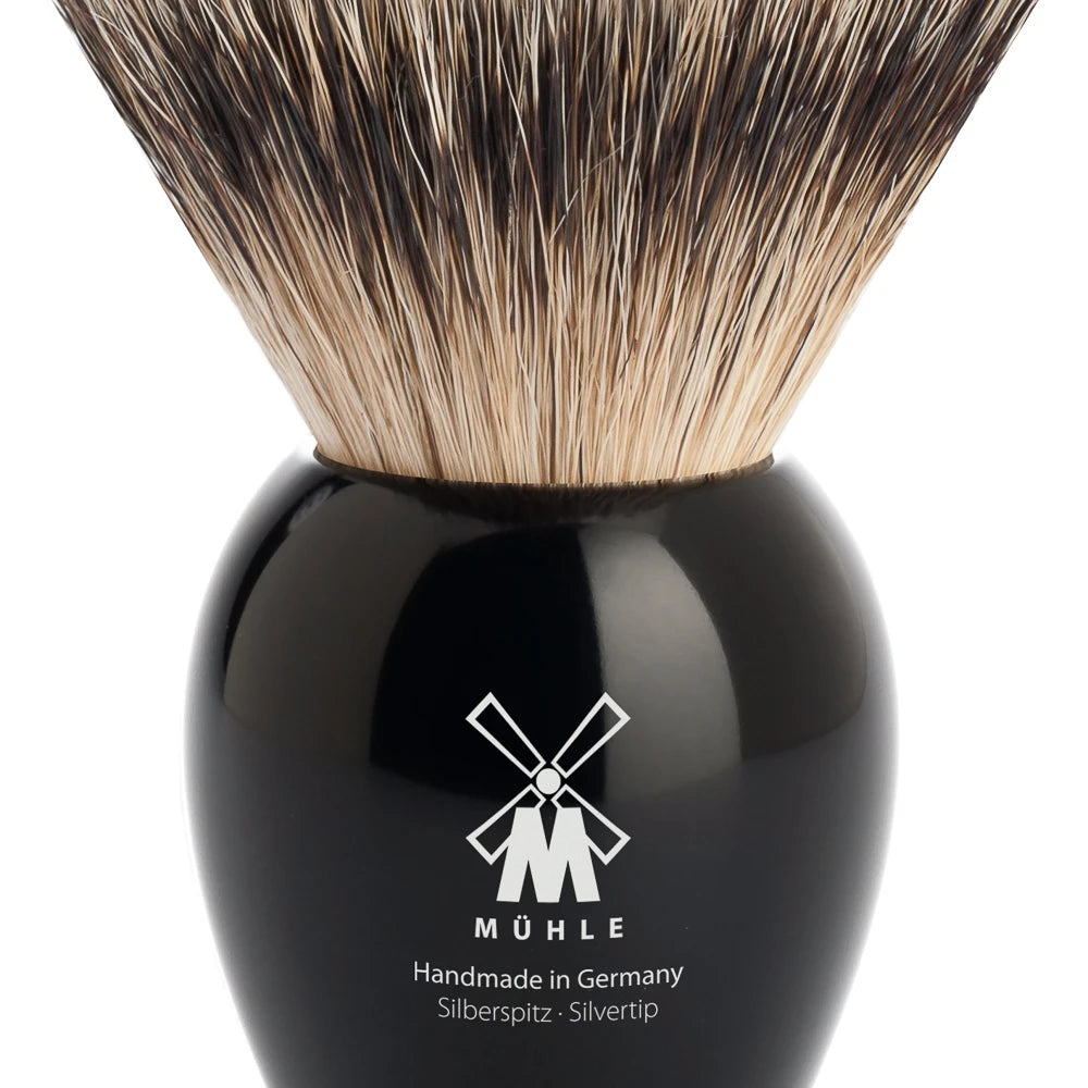 Silvertip Shaving Brush, 21 mm, Classic, Black Resin