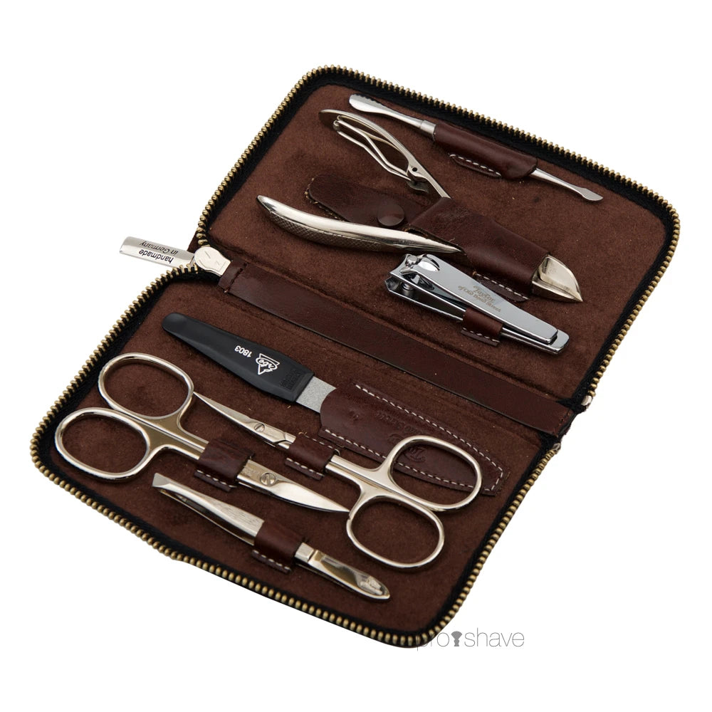 Luxury Manicure Set, Brown