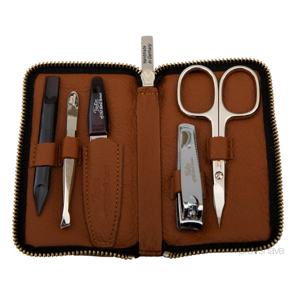 Manicure Set, Tan