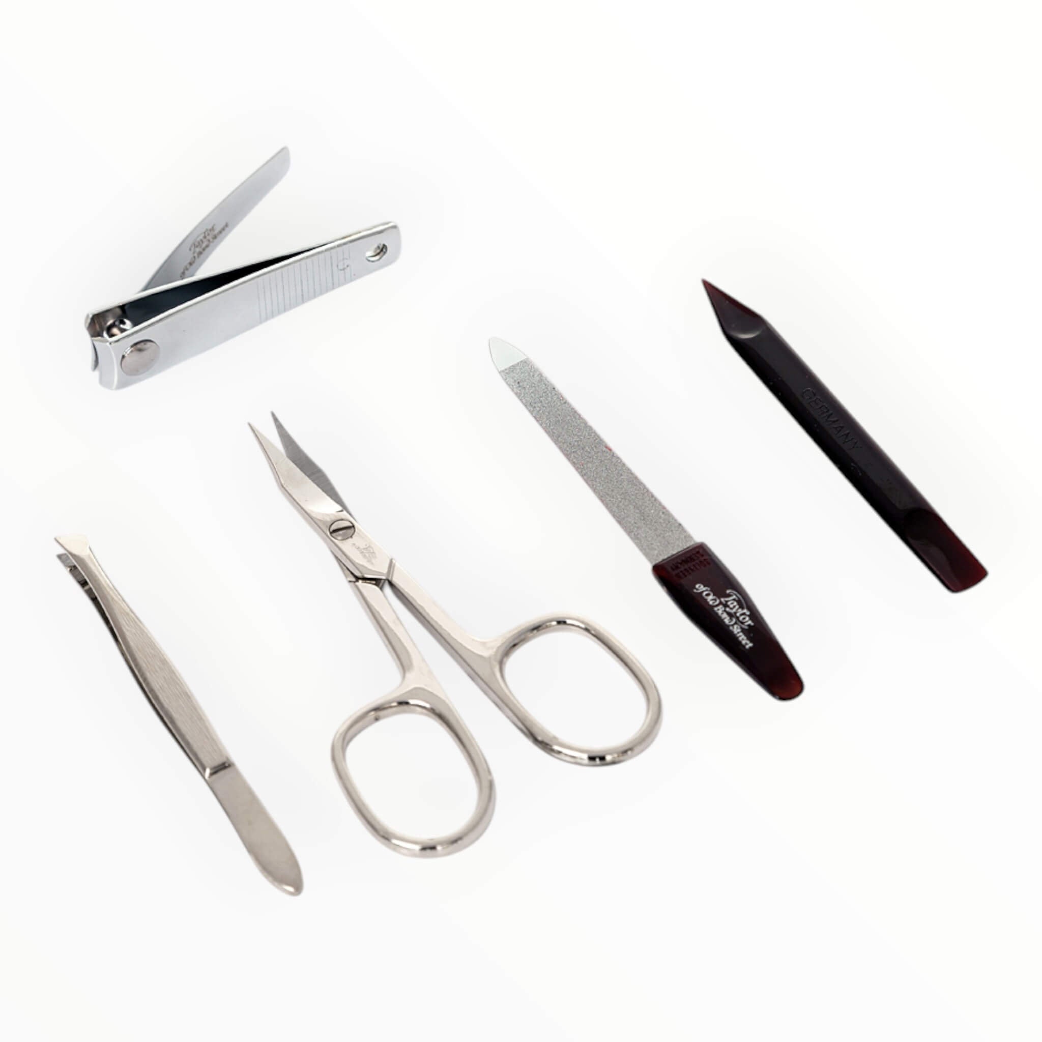 Manicure Set, Tan