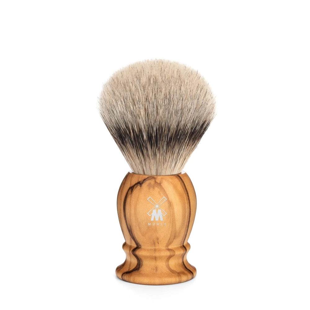 Silvertip Shaving Brush, 19 mm, Classic, Olive wood