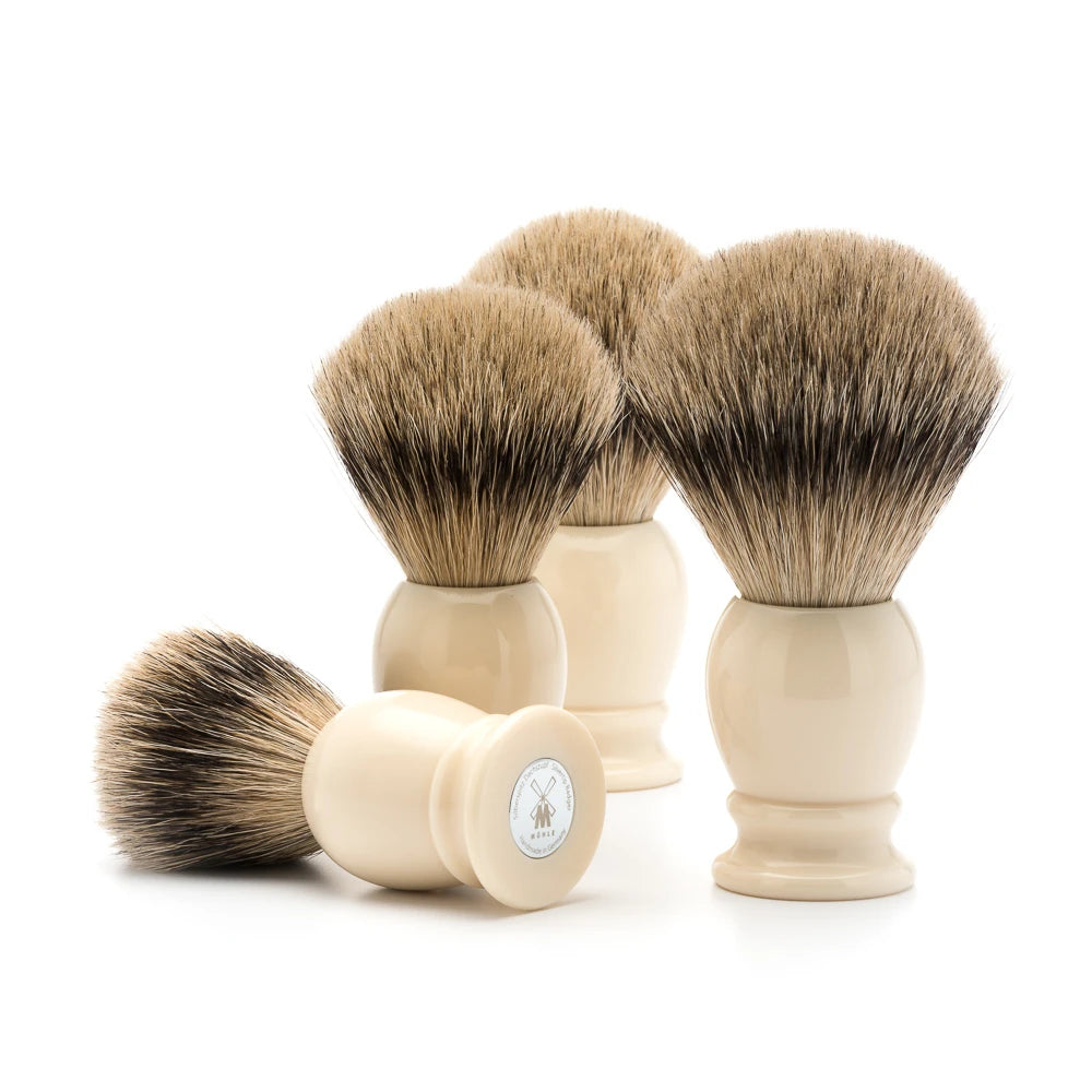 Silvertip Shaving Brush, 19 mm, Classic, White Resin