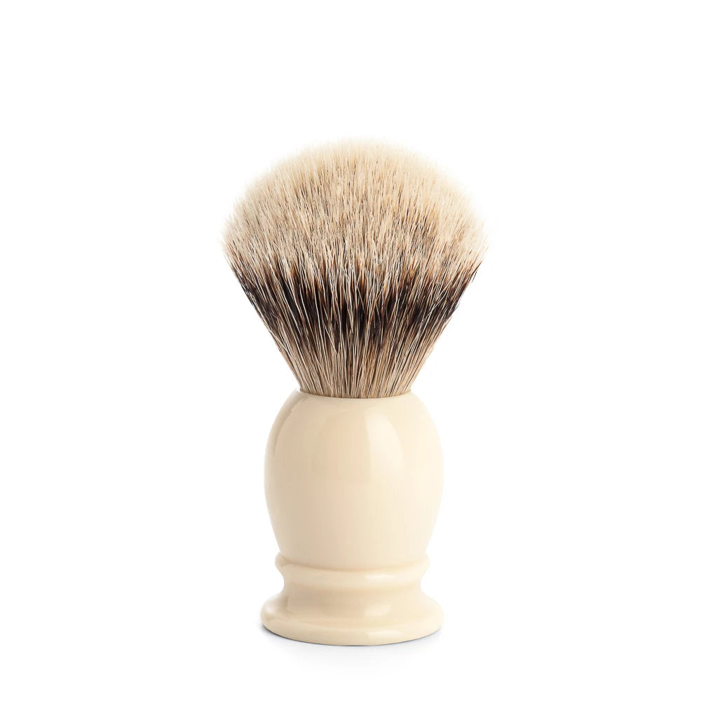Silvertip Shaving Brush, 19 mm, Classic, White Resin