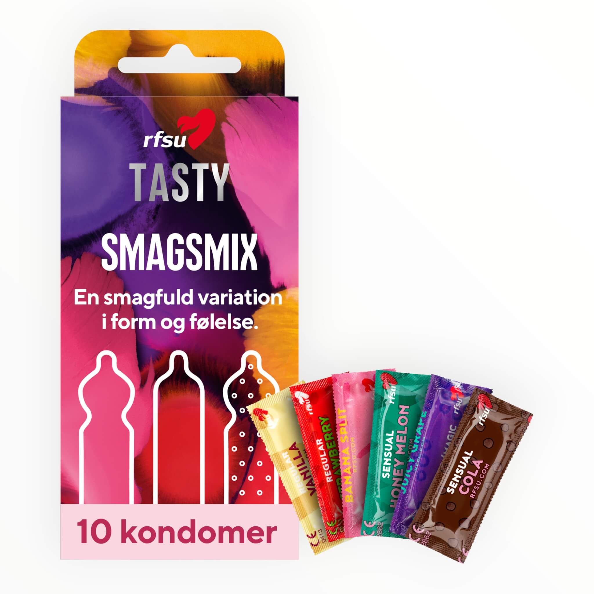 Tasty Condoms, 10-pack