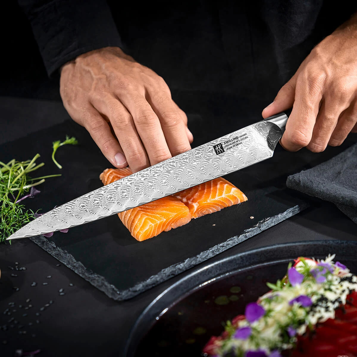Zwilling Tanrei Carving Knife, Sujihiki 23 cm, Micarta