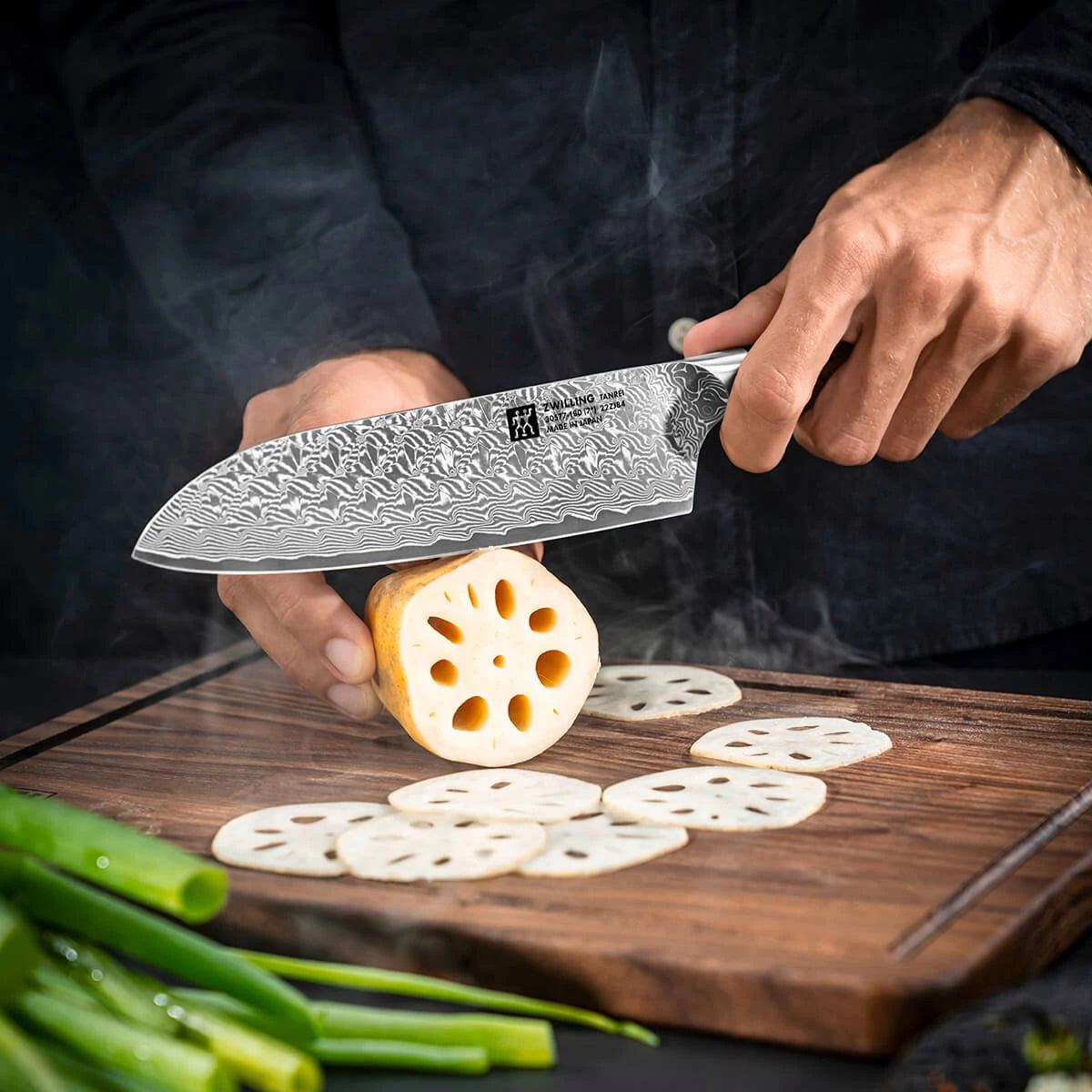 Zwilling Tanrei Santoku knife 18 cm, Micarta