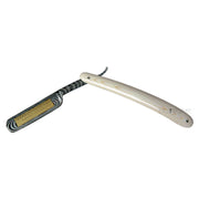 Straight Razor 5/8, Round nose, Micarta Anthracite