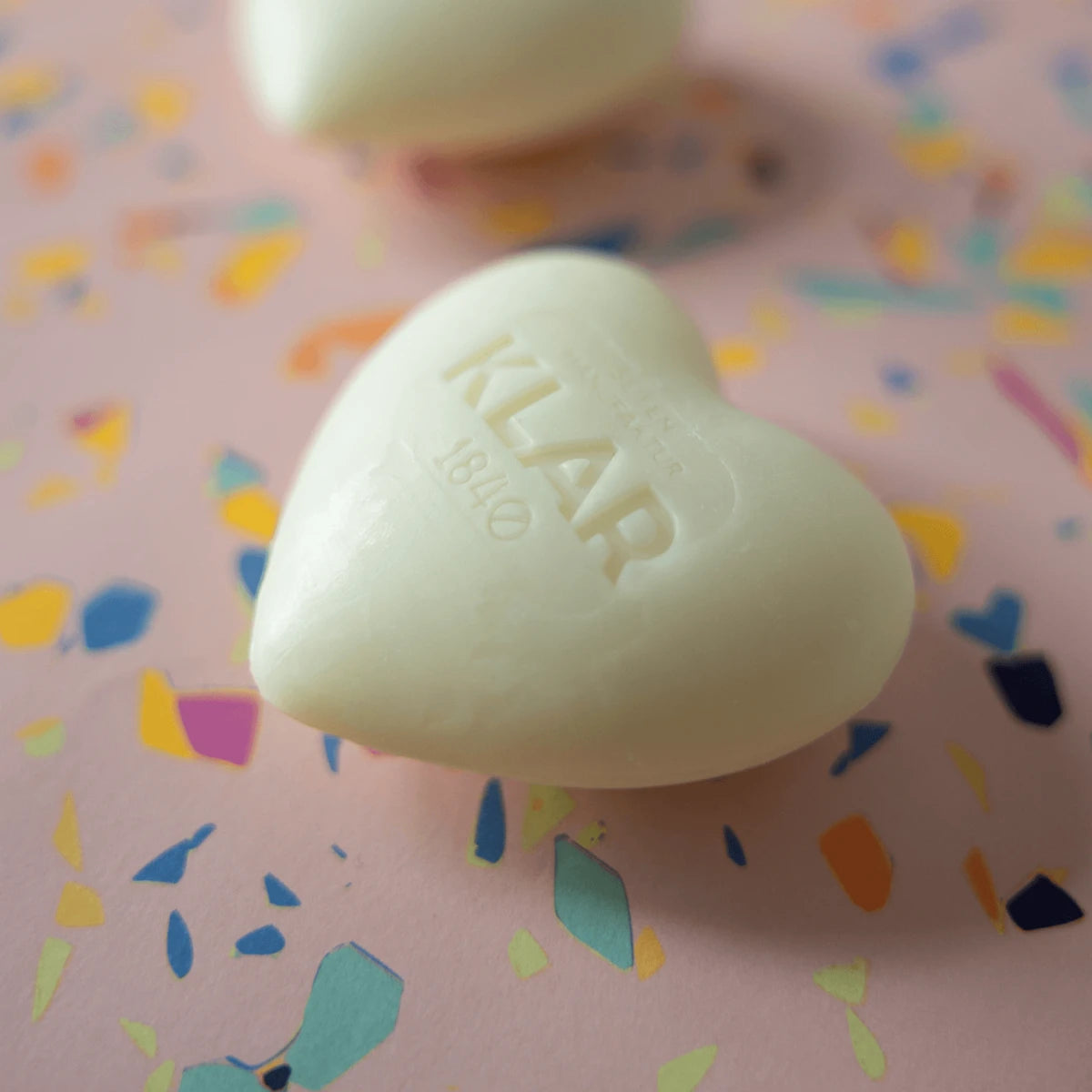 Heart-shaped soap, Rose, 65 gr.