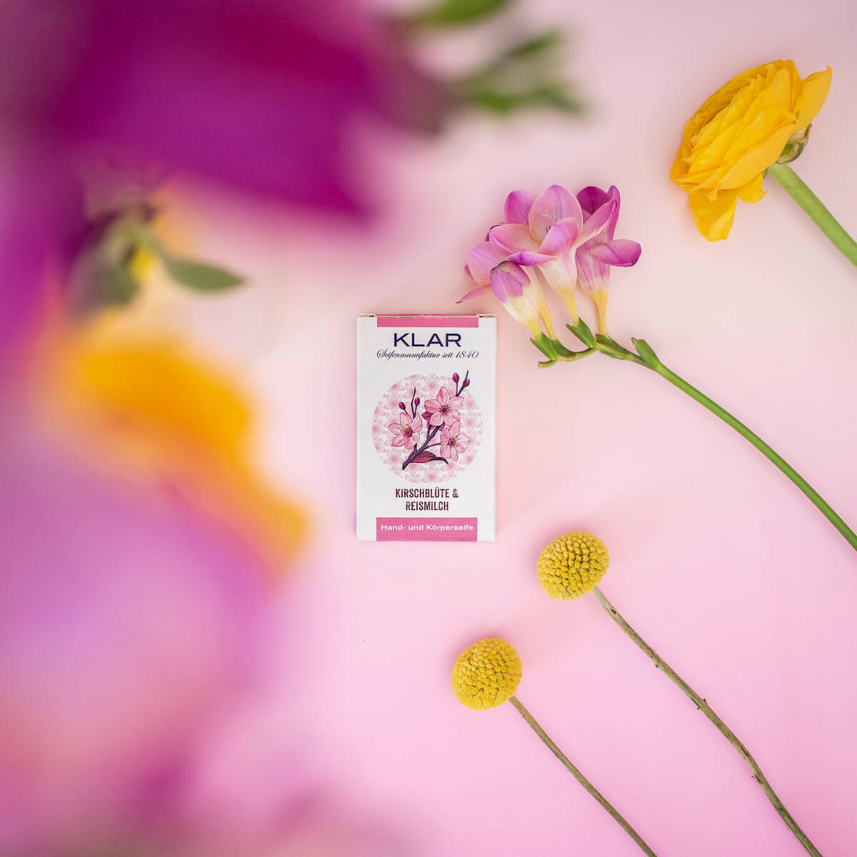Soap, Cherry Blossom & Rice Milk, 100 gr.