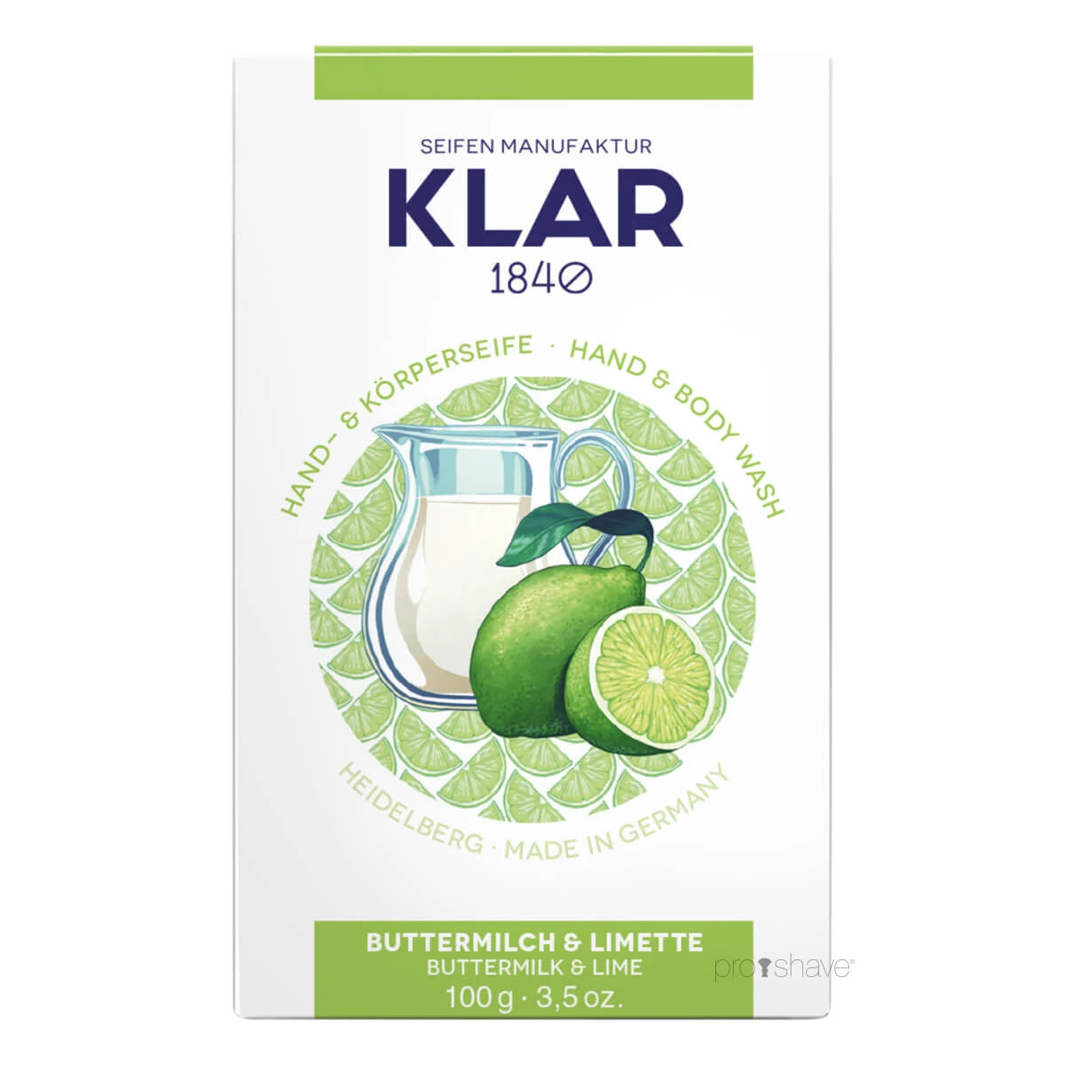 Soap, Buttermilk & Lime, 100 gr.