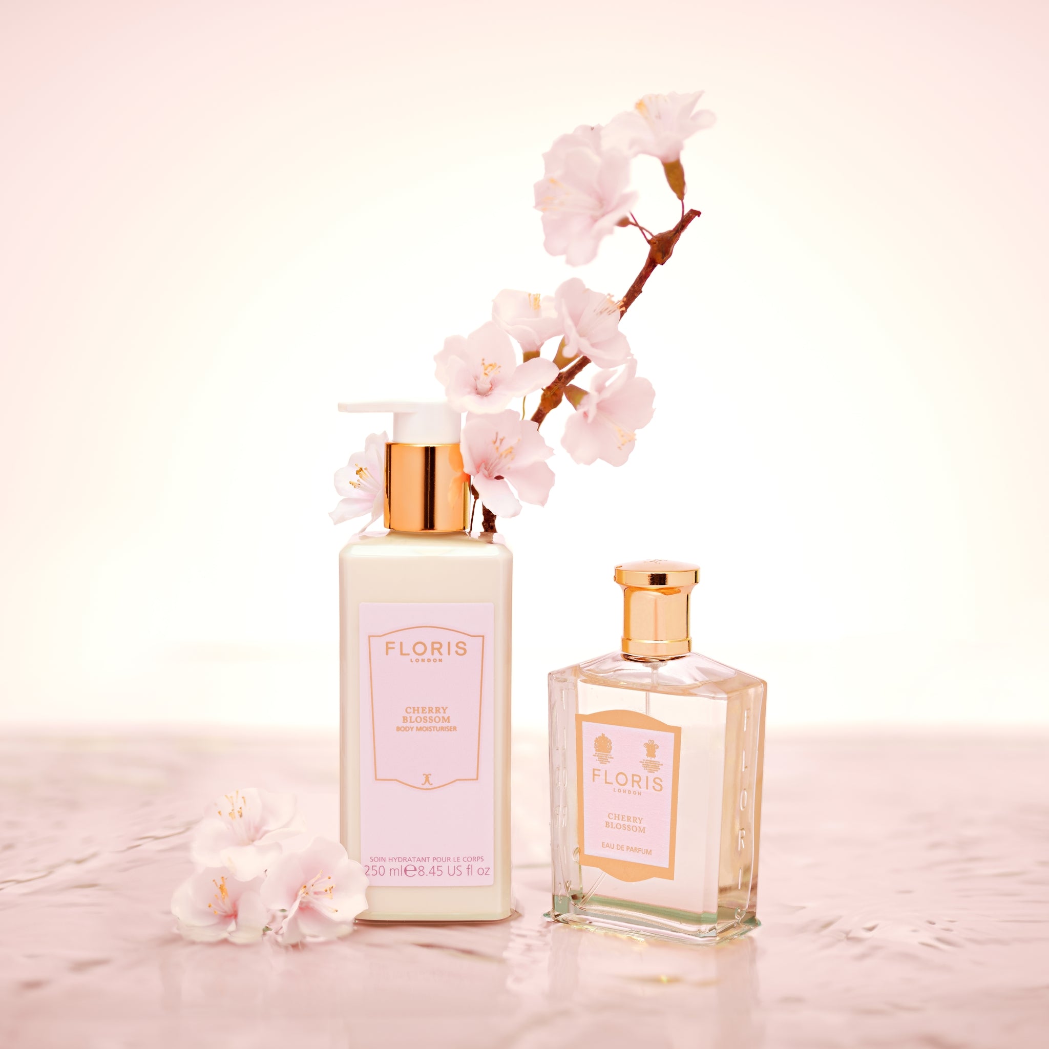Cherry Blossom, Body Moisturizer, 250 ml.