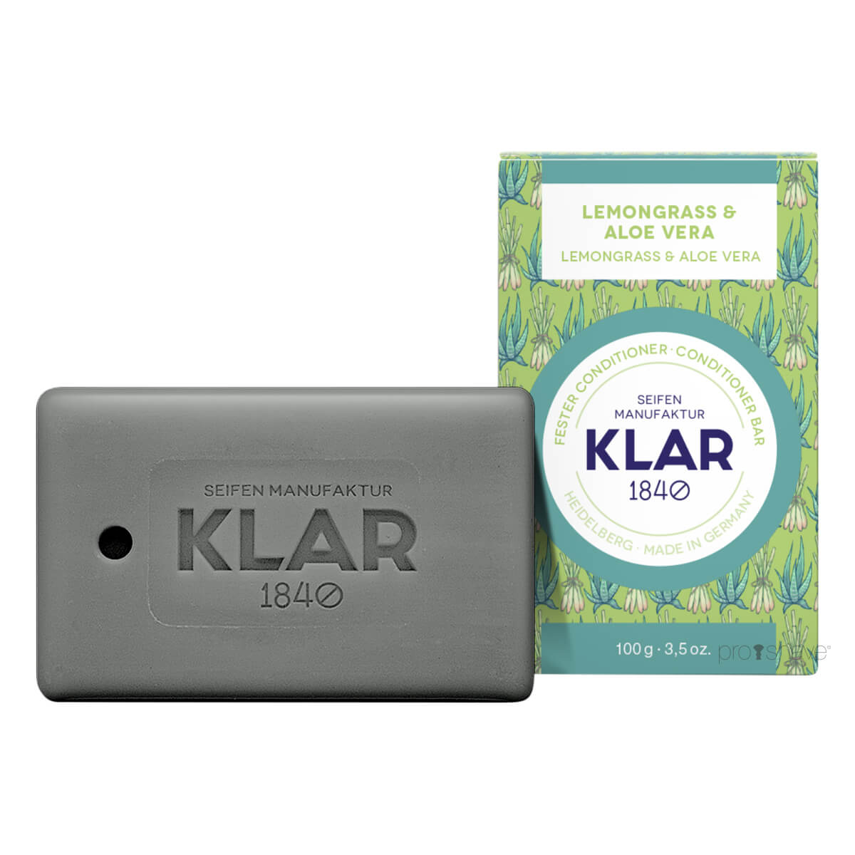 Conditioner Bar, Lemongrass & Aloe Vera, 100 gr.