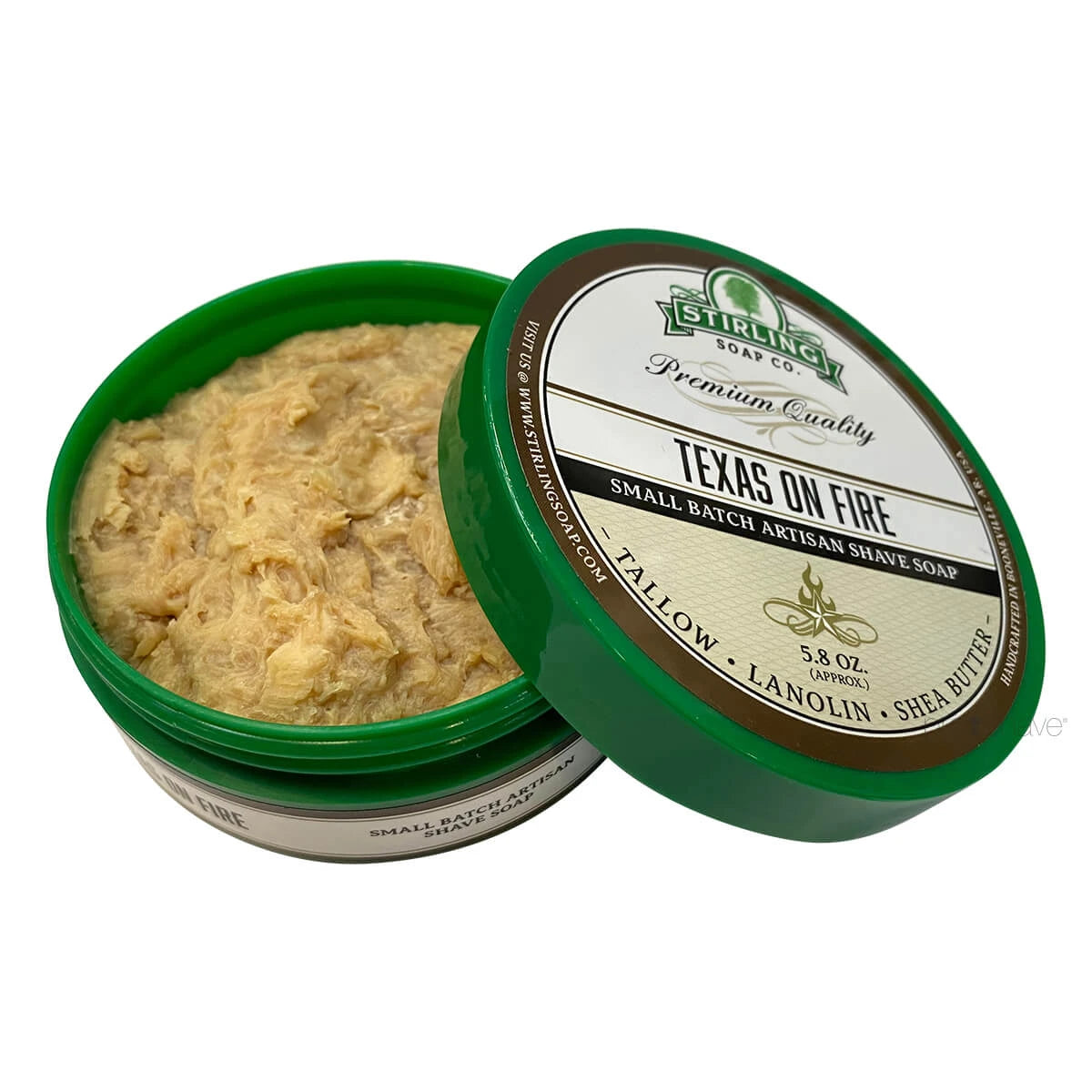 Shaving soap, Texas on Fire, 170 ml.