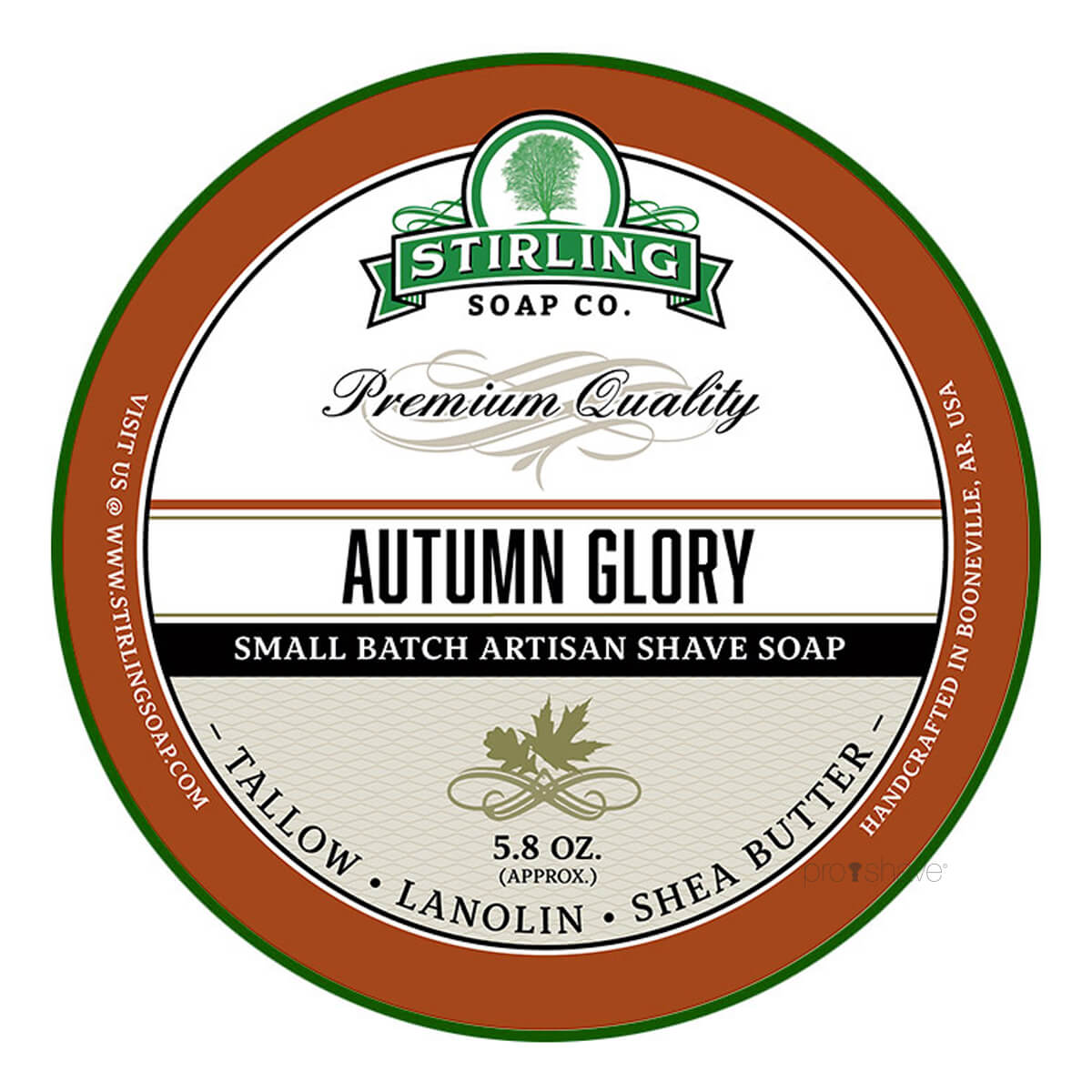 Shaving soap, Autumn Glory, 170 ml.