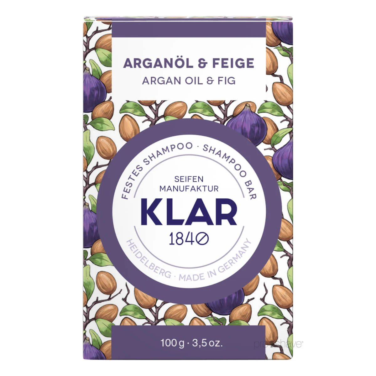 Shampoo Bar, Argan Oil & Fig, 100 gr.
