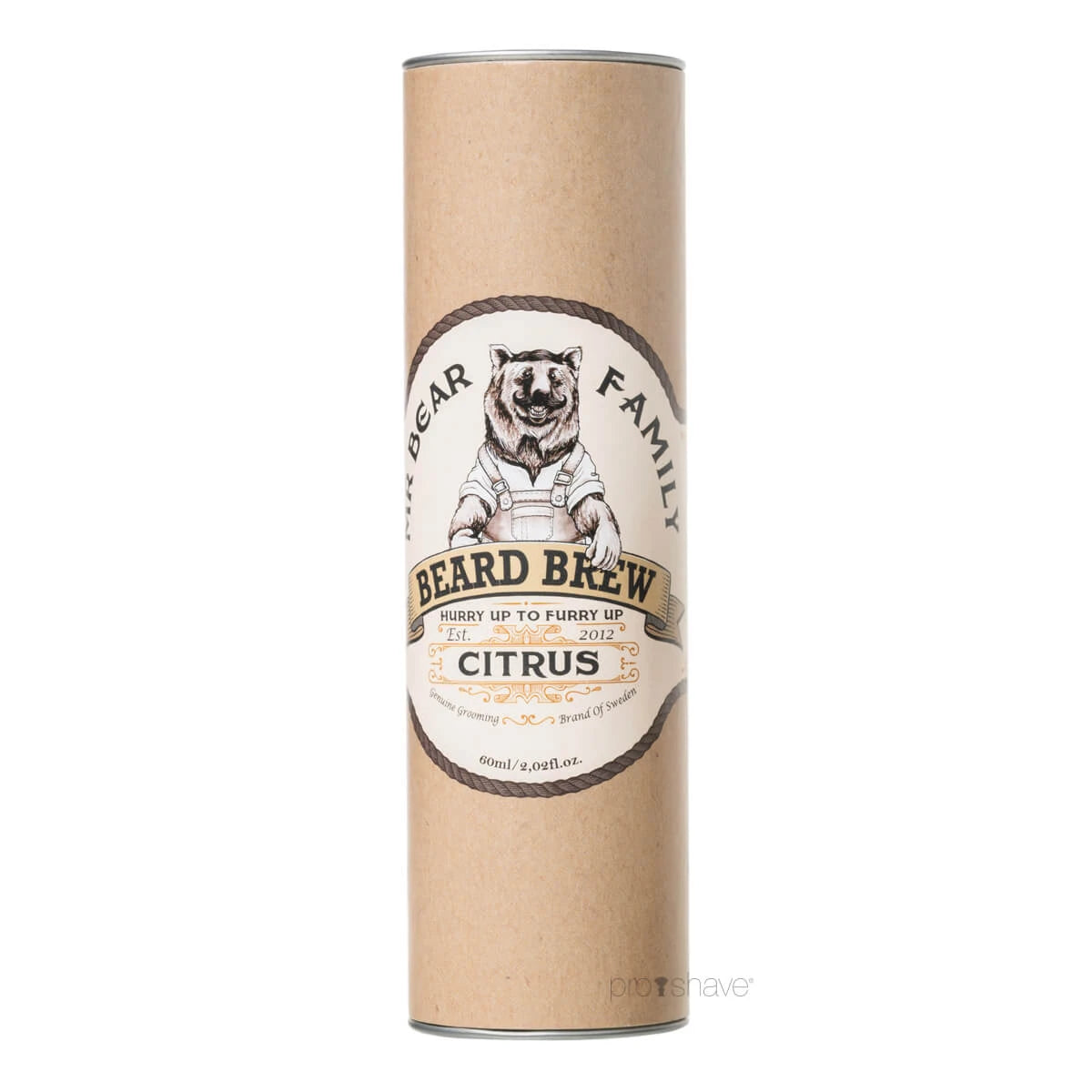 Beard oil, Beard Brew Oil, Citrus, 60 ml.