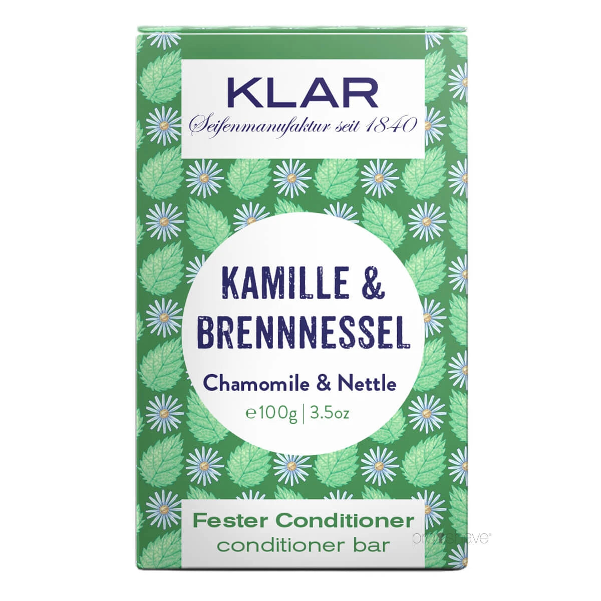 Conditioner Bar, Chamomile & Nettle, 100 gr.