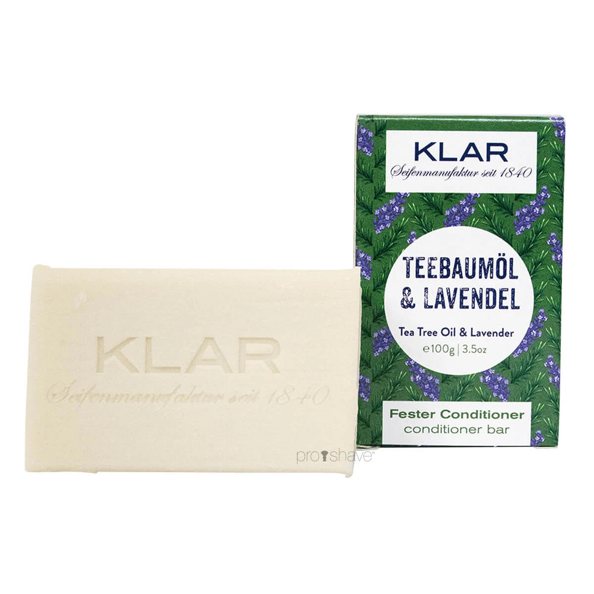 Conditioner Bar, Tea Tree Oil & Lavender, 100 gr.