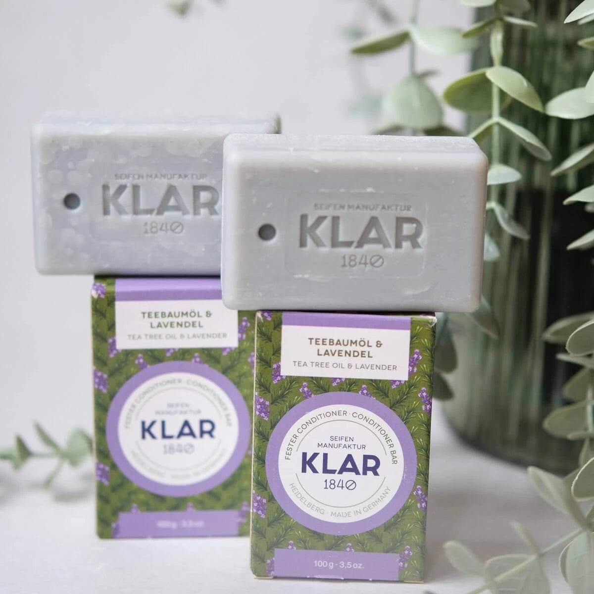 Conditioner Bar, Tea Tree Oil & Lavender, 100 gr.