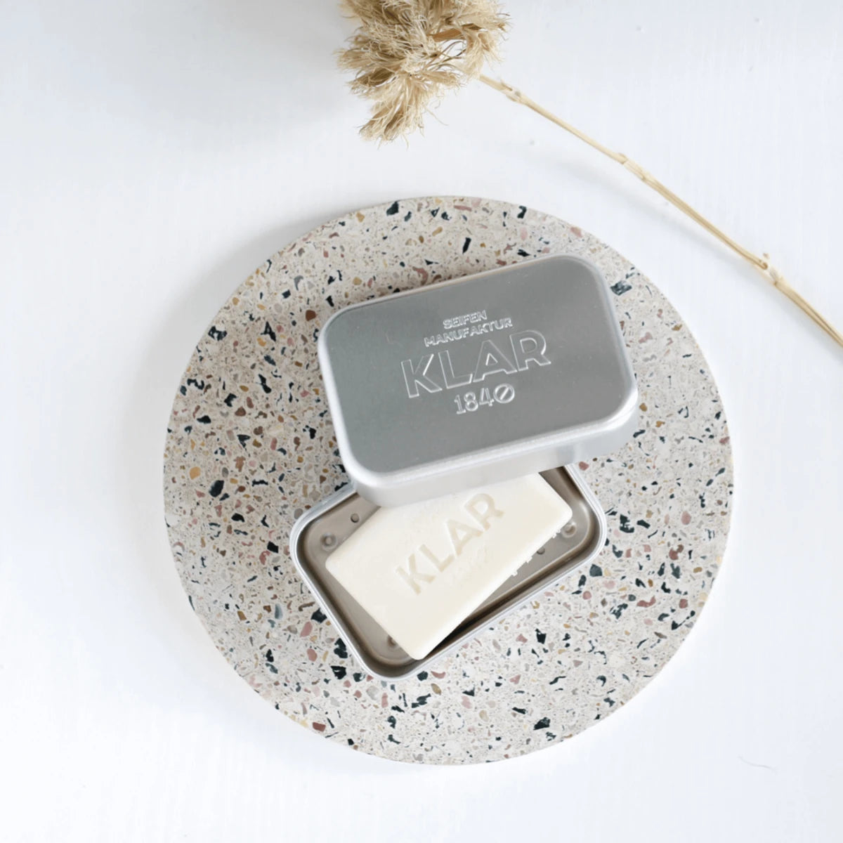 Soap container, Aluminum