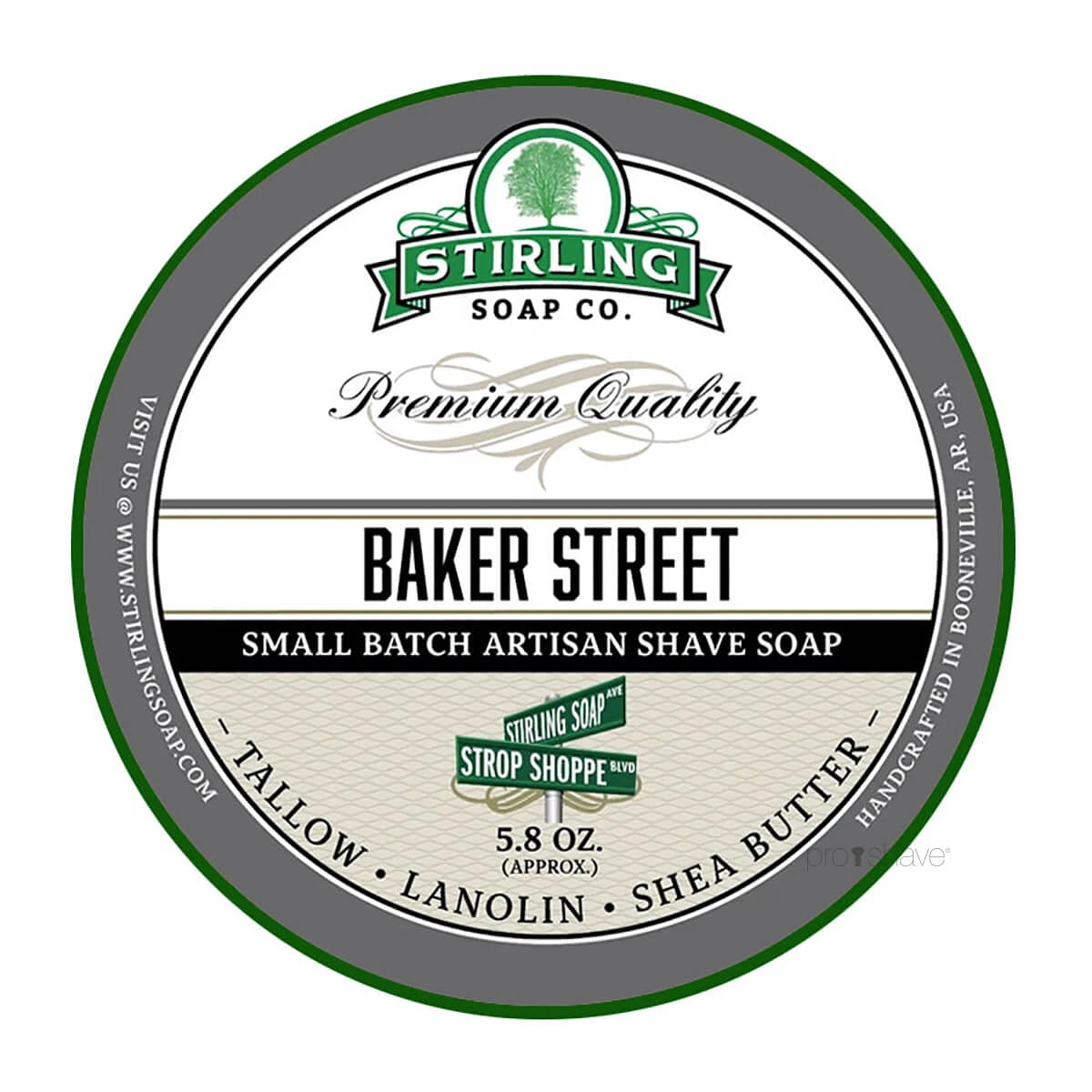 Shaving soap, Baker Street, 170 ml.