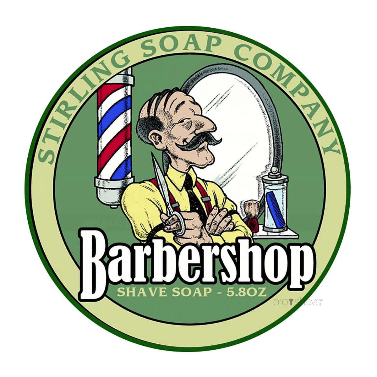 Shaving soap, Barber Shop, 170 ml.
