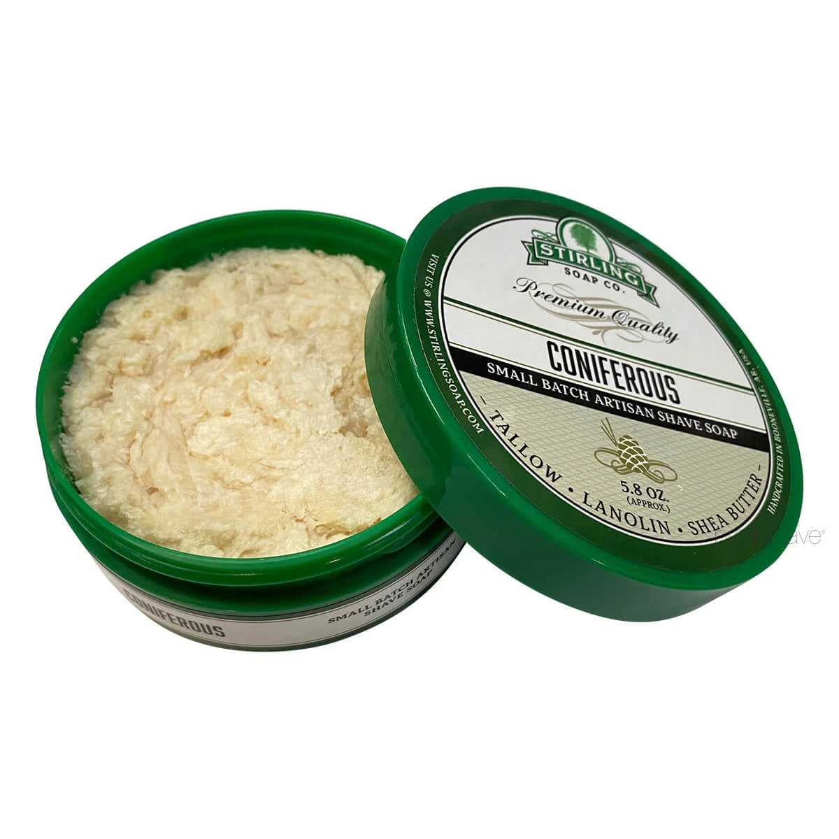 Shaving soap, Coniferous, 170 ml.