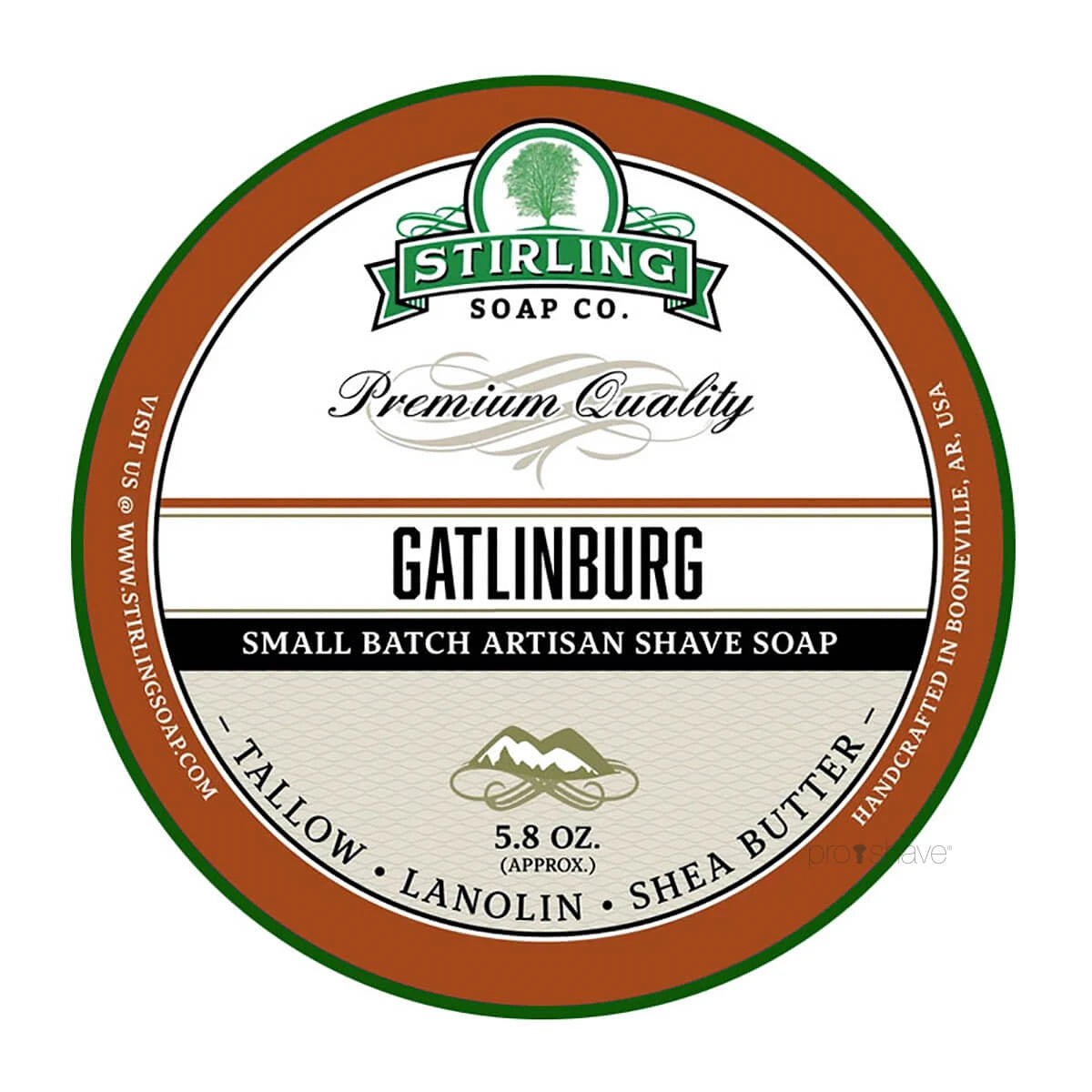 Shaving soap, Gatlinburg, 170 ml.
