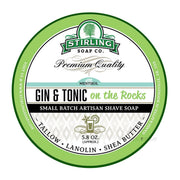 Shaving soap, Gin & Tonic on the Rocks, 170 ml.