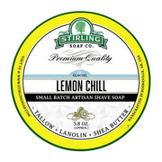 Shaving soap, Glacial Lemon Chill, 170 ml.