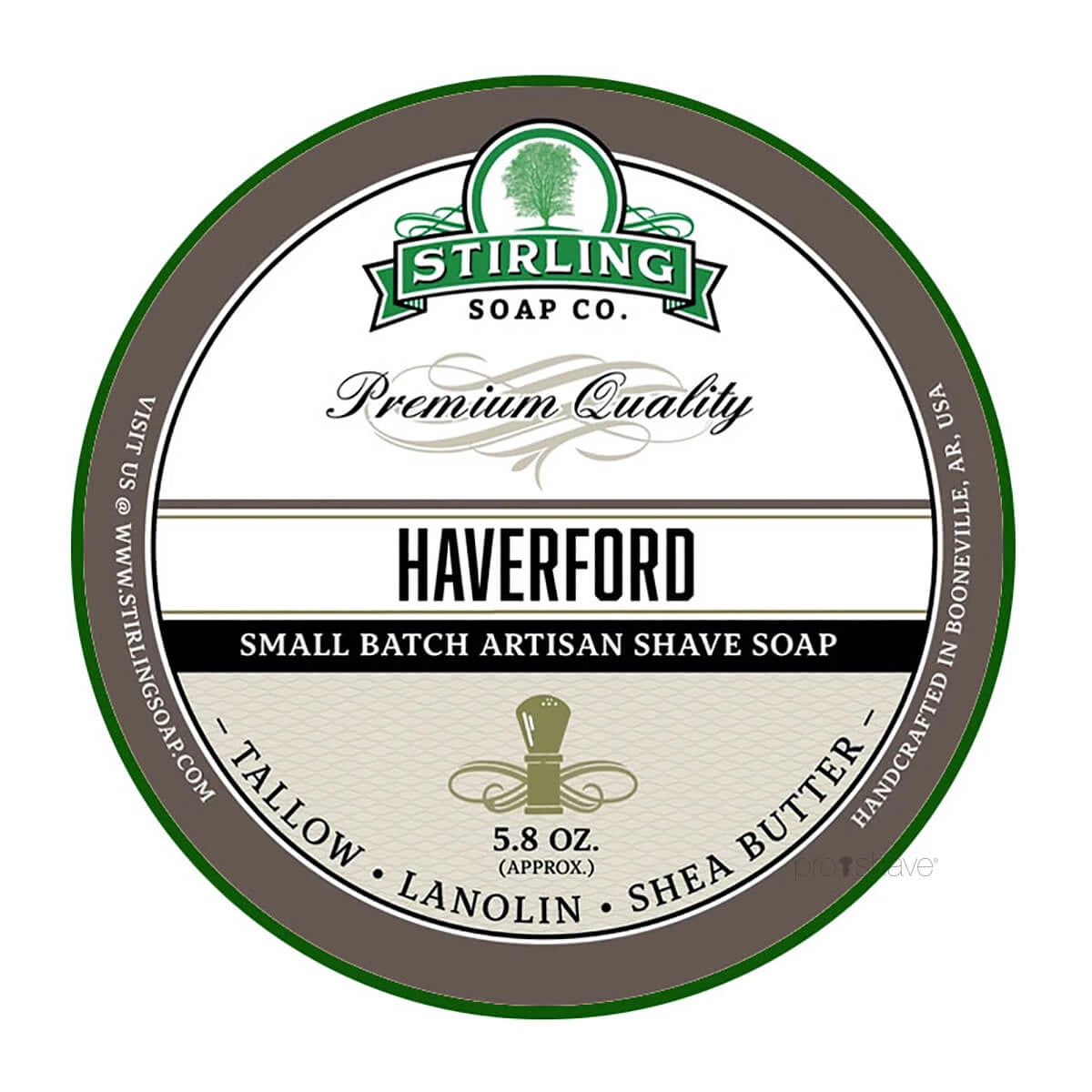 Shaving soap, Haverford, 170 ml.