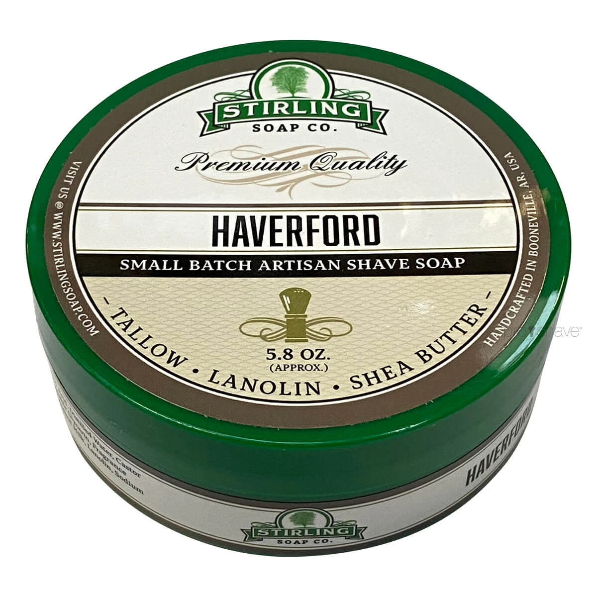 Shaving soap, Haverford, 170 ml.