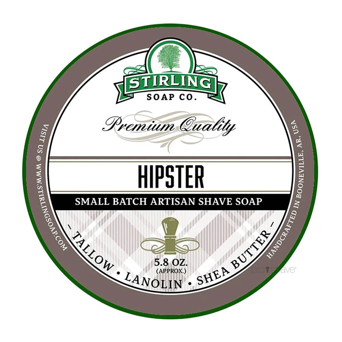 Shaving soap, Hipster, 170 ml.