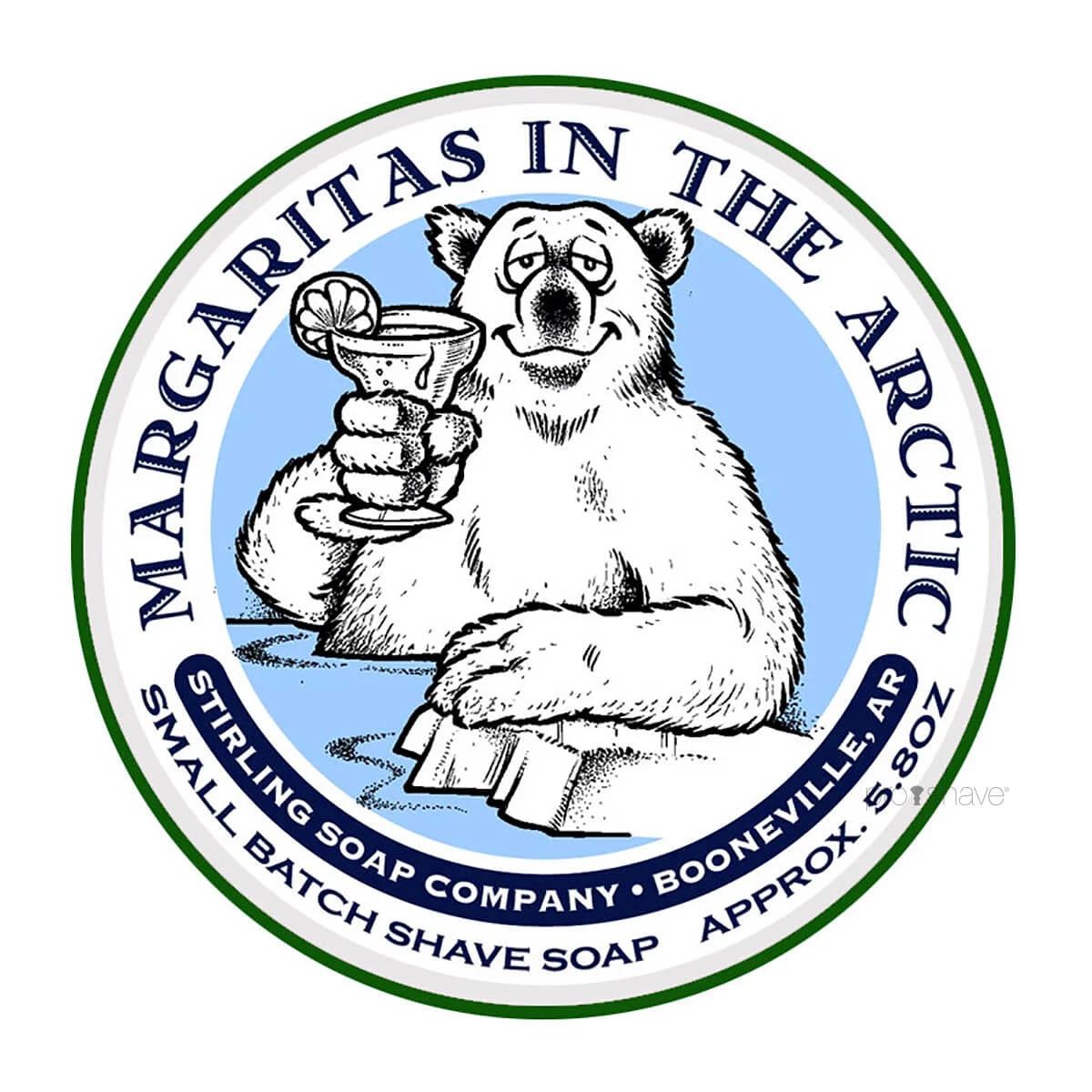 Shaving soap, Margaritas in the Arctic, 170 ml.