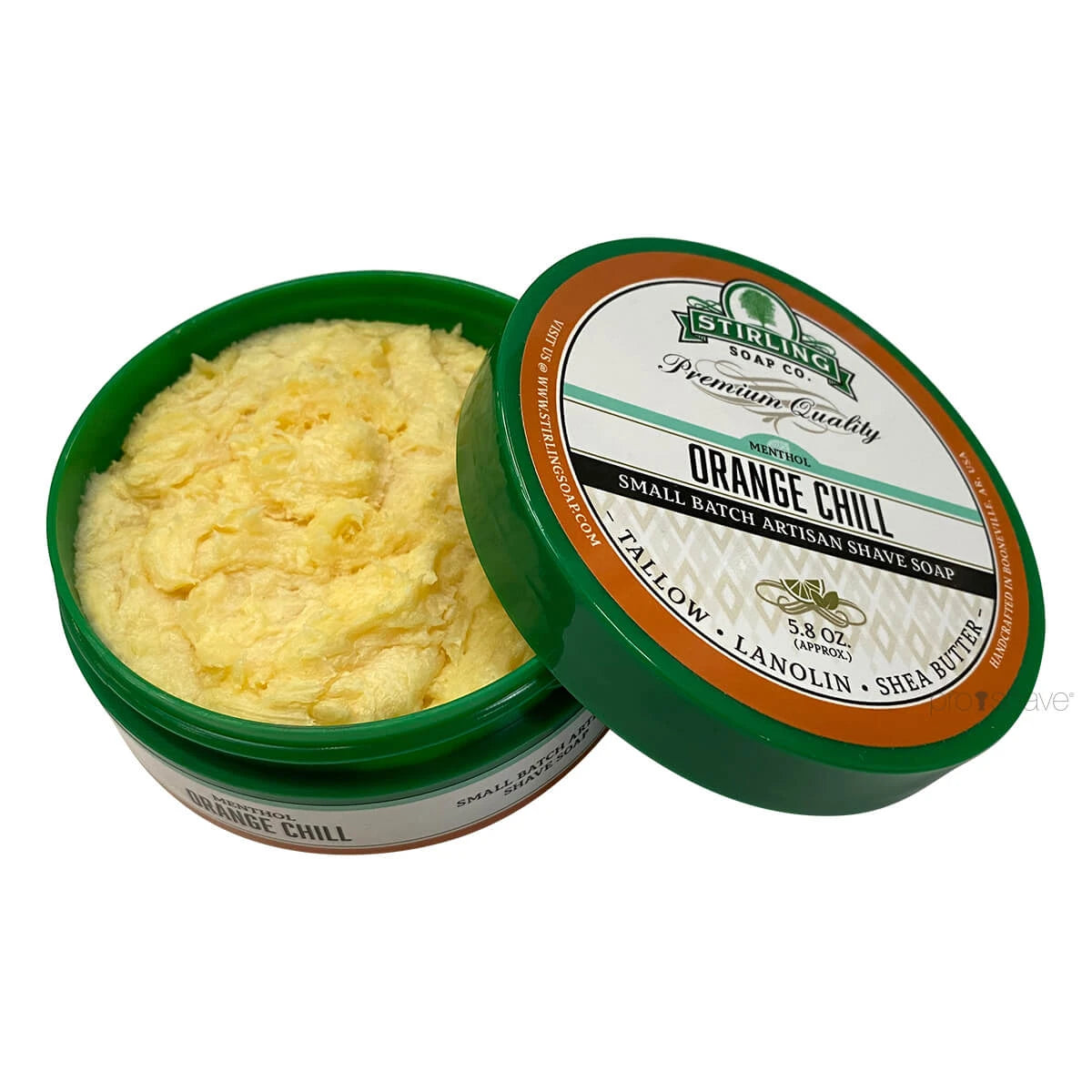Shaving soap, Orange Chill, 170 ml.