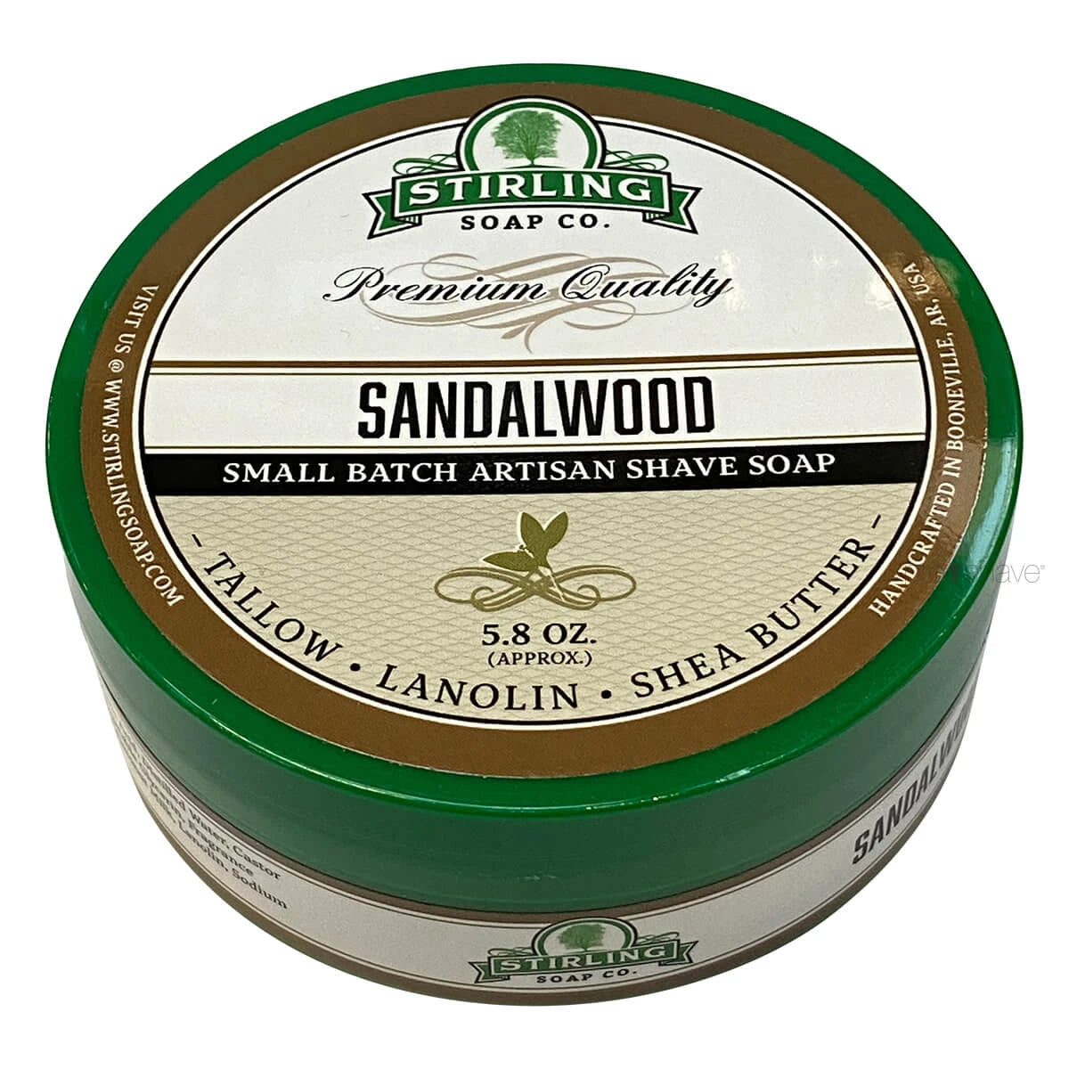 Shaving soap, Sandalwood, 170 ml.